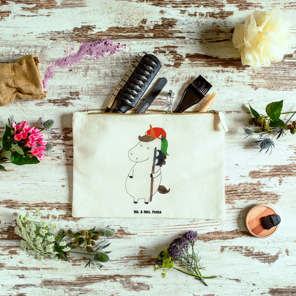 Schminktasche Einhorn Bube Schminktasche, Kosmetiktasche, Kosmetikbeutel, Stiftemäppchen, Etui, Federmappe, Makeup, XXL, Schminketui, Kosmetiketui, Schlamperetui, Einhorn, Einhörner, Einhorn Deko, Pegasus, Unicorn, Bube, Mittelalter