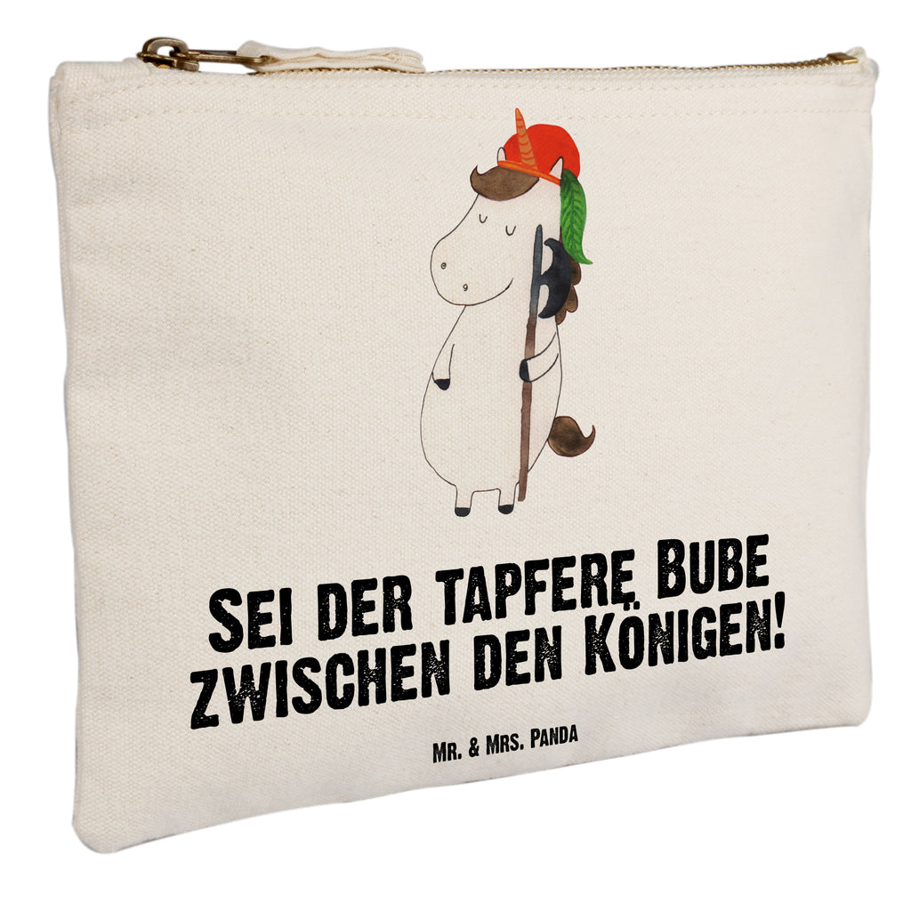 Schminktasche Einhorn Bube Schminktasche, Kosmetiktasche, Kosmetikbeutel, Stiftemäppchen, Etui, Federmappe, Makeup, XXL, Schminketui, Kosmetiketui, Schlamperetui, Einhorn, Einhörner, Einhorn Deko, Pegasus, Unicorn, Bube, Mittelalter