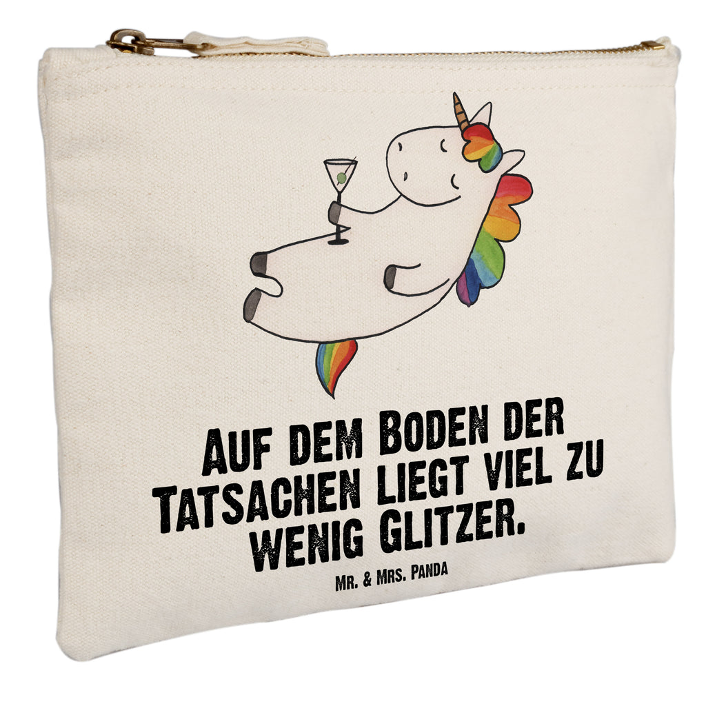 Schminktasche Einhorn Cocktail Schminktasche, Kosmetiktasche, Kosmetikbeutel, Stiftemäppchen, Etui, Federmappe, Makeup, XXL, Schminketui, Kosmetiketui, Schlamperetui, Einhorn, Einhörner, Einhorn Deko, Pegasus, Unicorn, Party, Spaß, Feiern, Caipirinha, Rum, Cuba Libre, Sekt, Freundin, Geburtstag, lustig, witzig, Spruch, Glitzer