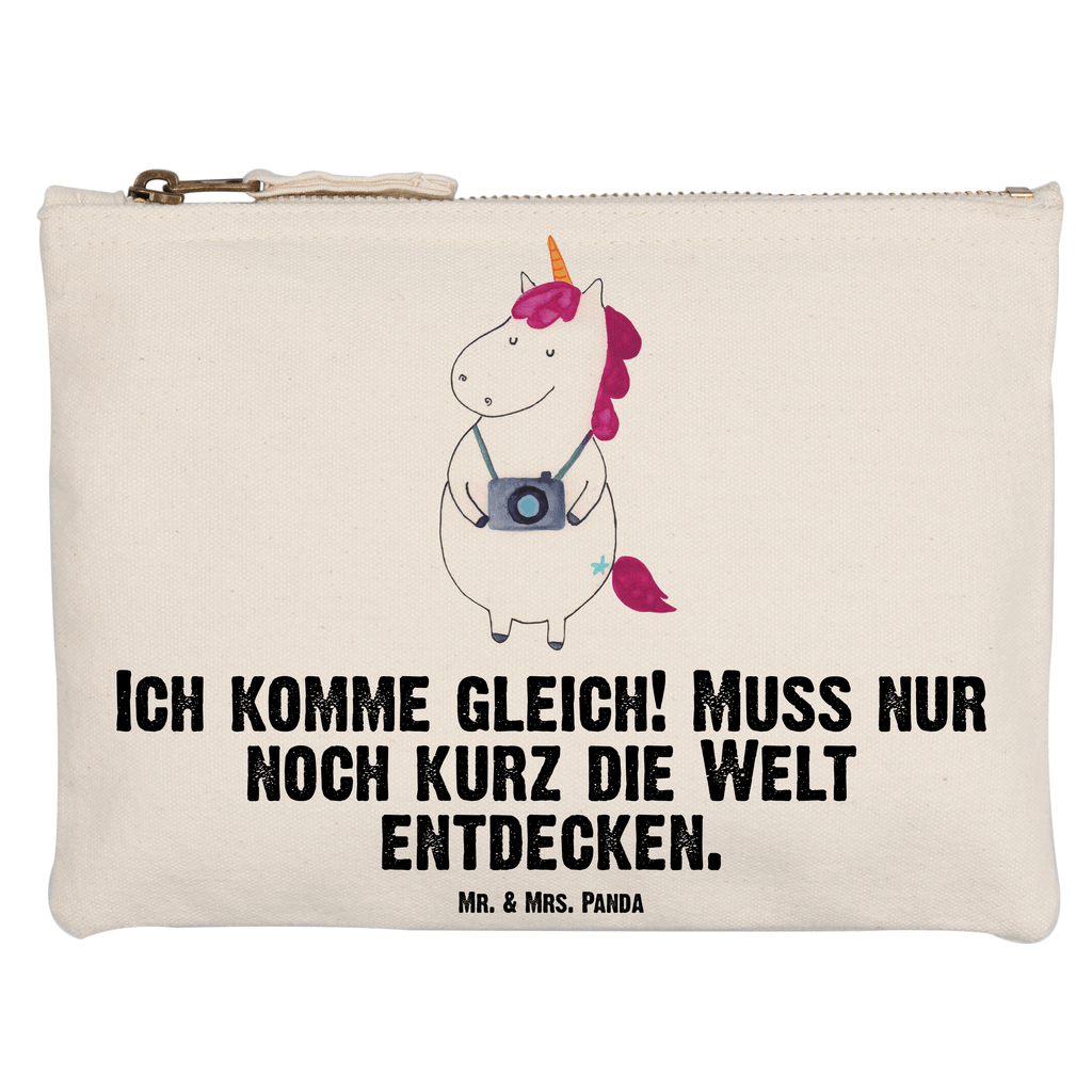 Schminktasche Einhorn Fotograf Schminktasche, Kosmetiktasche, Kosmetikbeutel, Stiftemäppchen, Etui, Federmappe, Makeup, XXL, Schminketui, Kosmetiketui, Schlamperetui, Einhorn, Einhörner, Einhorn Deko, Pegasus, Unicorn, Fotograf, Fotografie, Kamera, Reisen, Weltreise, Weltenbummler, Urlaub, Tourist, Kurztrip, Reise, Städtereise