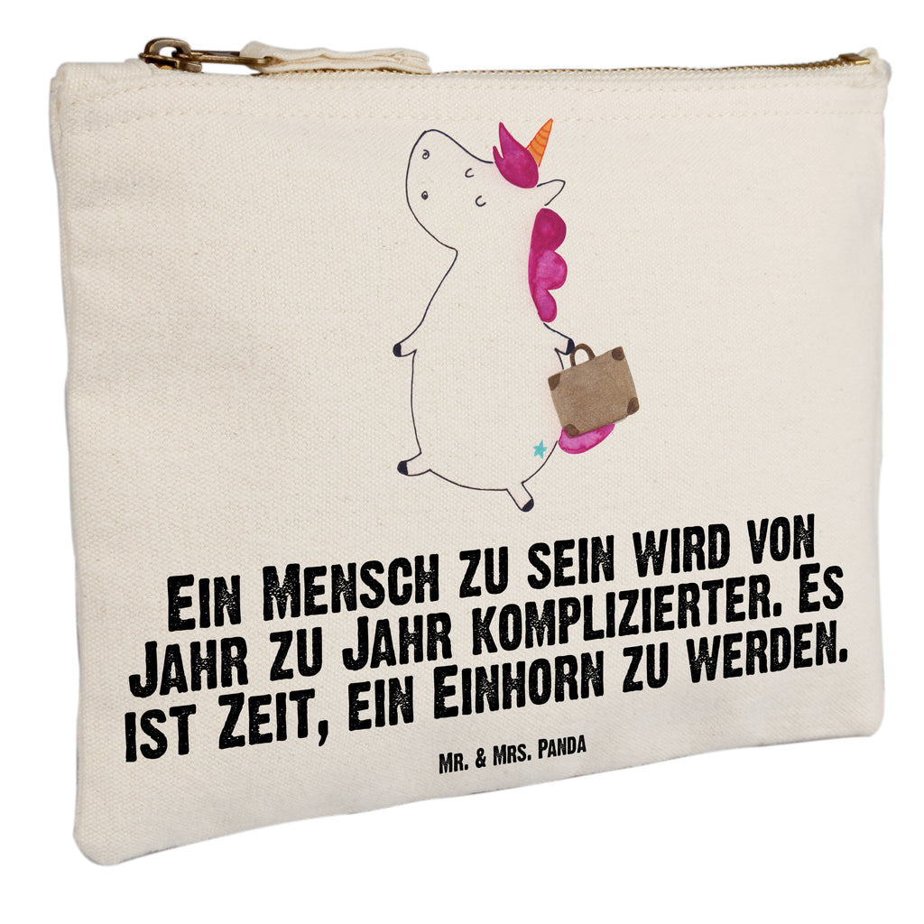 Schminktasche Einhorn Koffer Schminktasche, Kosmetiktasche, Kosmetikbeutel, Stiftemäppchen, Etui, Federmappe, Makeup, XXL, Schminketui, Kosmetiketui, Schlamperetui, Einhorn, Einhörner, Einhorn Deko, Pegasus, Unicorn, unicorn, Koffer, Verreisen, Reise, Gepäck, Abenteuer, Erwachsen, Kind, albern, Spaß, lustig, witzig