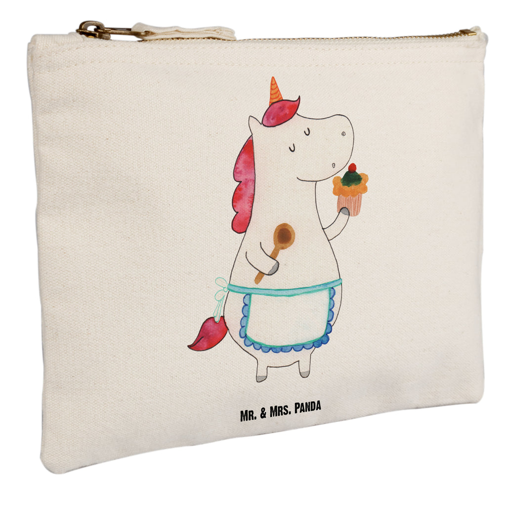 Schminktasche Einhorn Küchenfee Schminktasche, Kosmetiktasche, Kosmetikbeutel, Stiftemäppchen, Etui, Federmappe, Makeup, XXL, Schminketui, Kosmetiketui, Schlamperetui, Einhorn, Einhörner, Einhorn Deko, Pegasus, Unicorn, backen, Muffin, Motivation, Träumer, träumen, Bäckerin, Hobbykoch, Koch, Torte, Kuchen