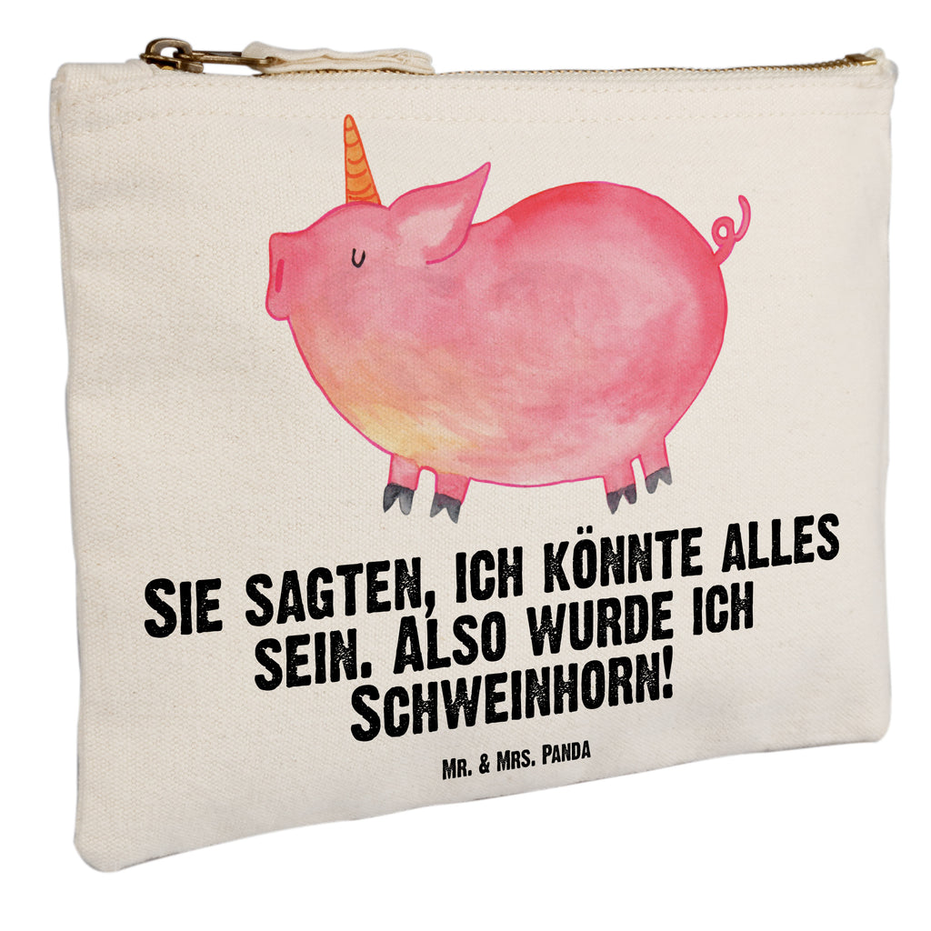 Schminktasche Einhorn Schweinhorn Schminktasche, Kosmetiktasche, Kosmetikbeutel, Stiftemäppchen, Etui, Federmappe, Makeup, XXL, Schminketui, Kosmetiketui, Schlamperetui, Einhorn, Einhörner, Einhorn Deko, Pegasus, Unicorn, Party, Spaß, Schwein, Schweinhorn, Bauer, witzig. lustig, Spruch, geschenk, Pig, Piggy, funny, english, englisch