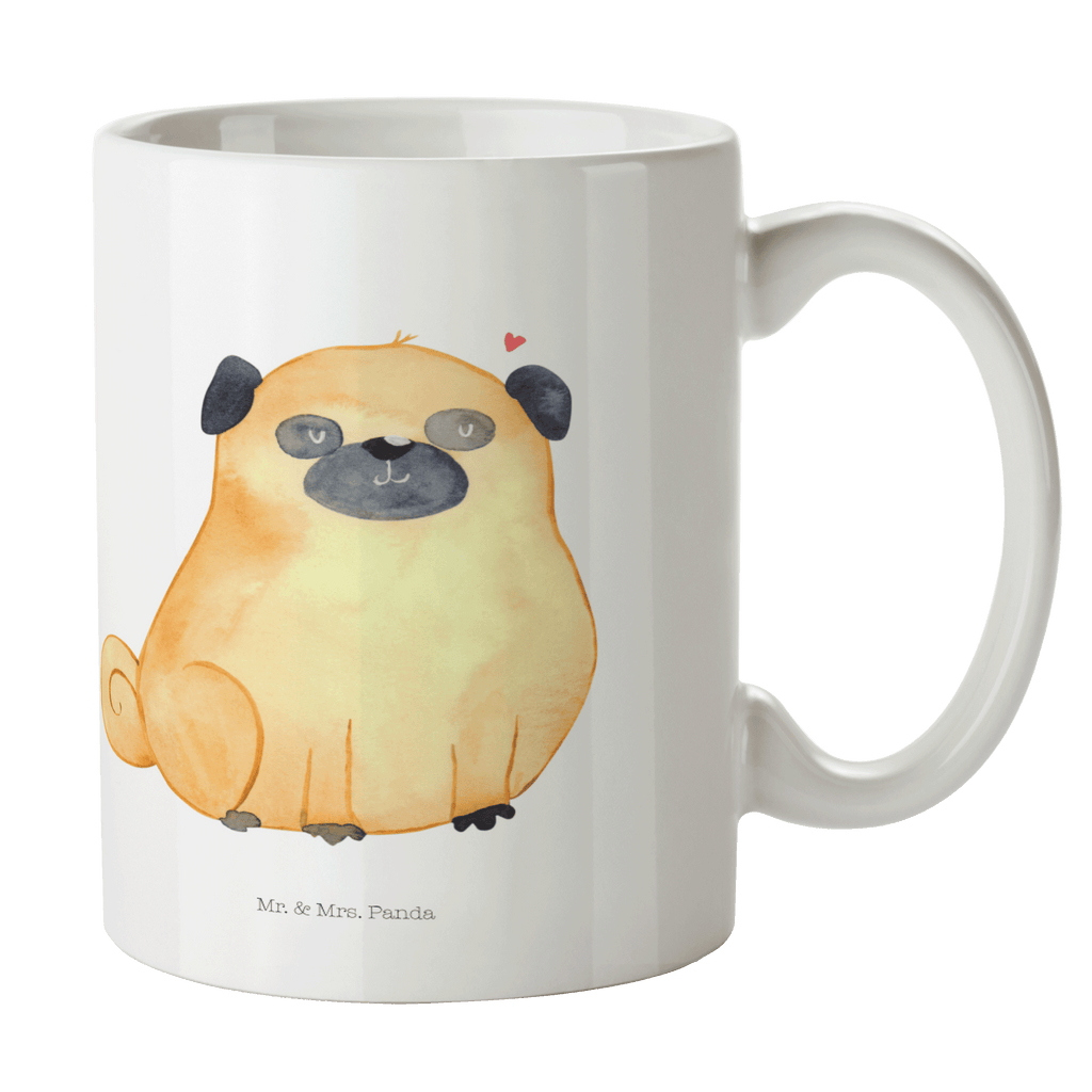 Tasse Mops Mops, Hund, Liebe, Hundeliebe,  Becher, Kaffeetasse, Kaffeebecher, Tee, Frühstück, Büro  Hund, Hundemotiv, Haustier, Hunderasse, Tierliebhaber, Hundebesitzer, Sprüche