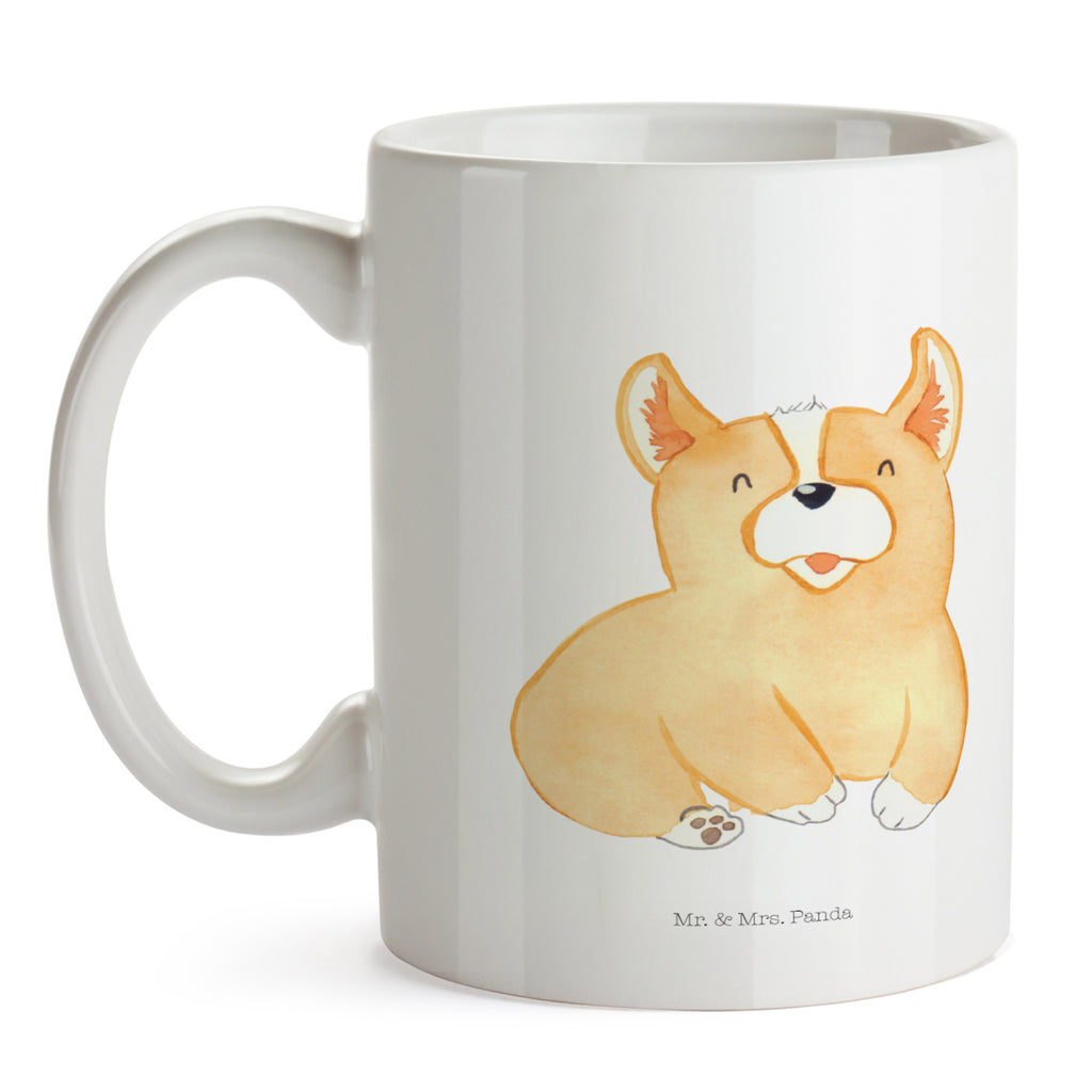 Tasse Corgie Corgie, Hund, Welsh Corgie Pembroke, britisch, Motivation, Spruch, Sprüche, Hundespruch, Lebensfreude	 Becher, Kaffeetasse, Kaffeebecher, Tee, Frühstück, Büro  Hund, Hundemotiv, Haustier, Hunderasse, Tierliebhaber, Hundebesitzer, Sprüche