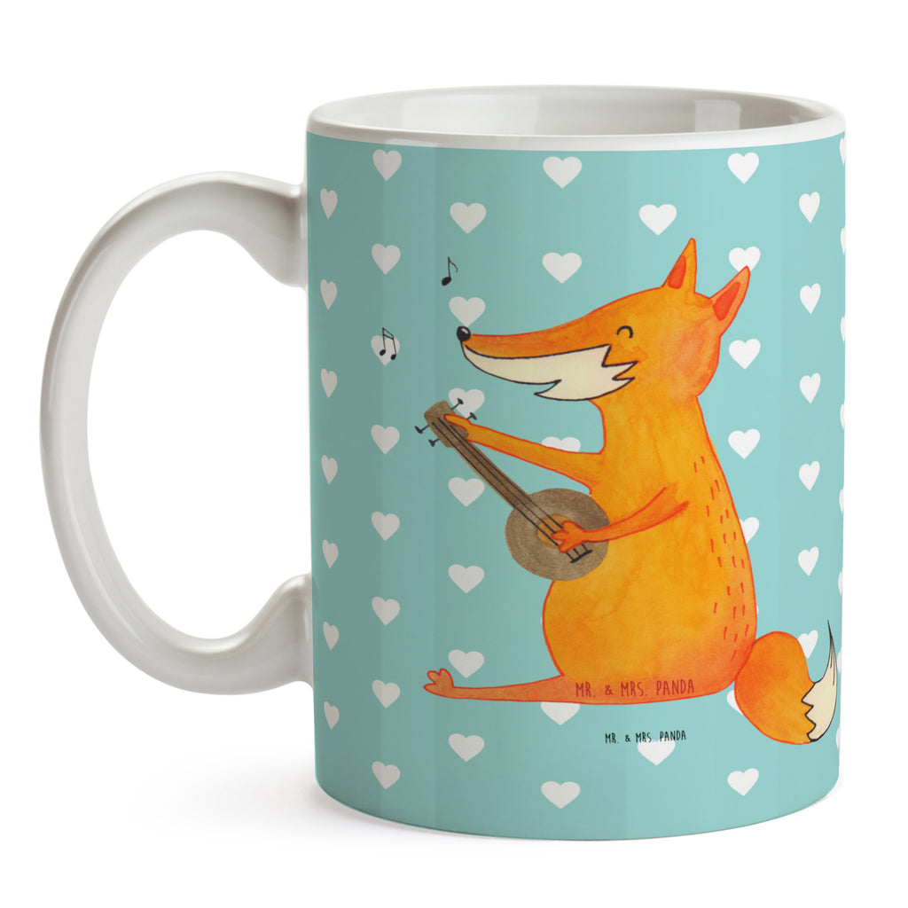Tasse Fuchs Gitarre Fuchs, Füchse, Geschenk Musiker, Musik Spruch, Musikerin, Sänger, Sängerin, Gitarre,  Becher, Kaffeetasse, Kaffeebecher, Tee, Frühstück, Büro  Fuchs