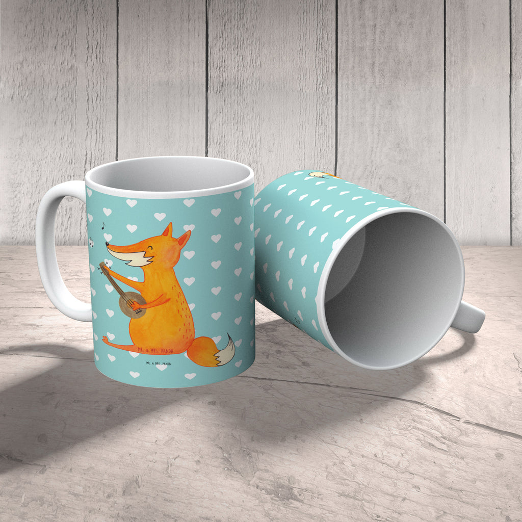 Tasse Fuchs Gitarre Fuchs, Füchse, Geschenk Musiker, Musik Spruch, Musikerin, Sänger, Sängerin, Gitarre,  Becher, Kaffeetasse, Kaffeebecher, Tee, Frühstück, Büro  Fuchs