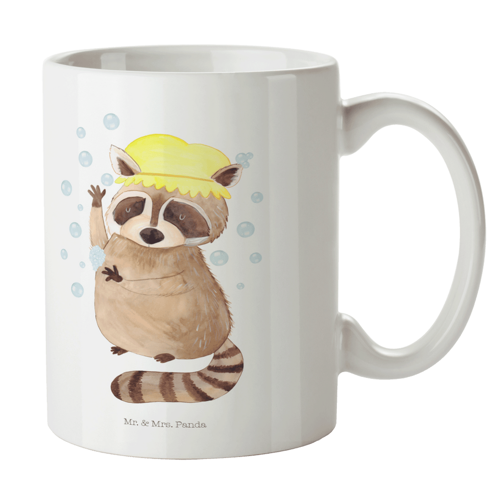 Tasse Waschbär Waschbär, Tagträumen, Plan, Fröhlich, waschen, Seifenblasen Becher, Kaffeetasse, Kaffeebecher, Tee, Frühstück, Büro  süße Tiermotive, gute Laune, lustige Sprüche, Tiere