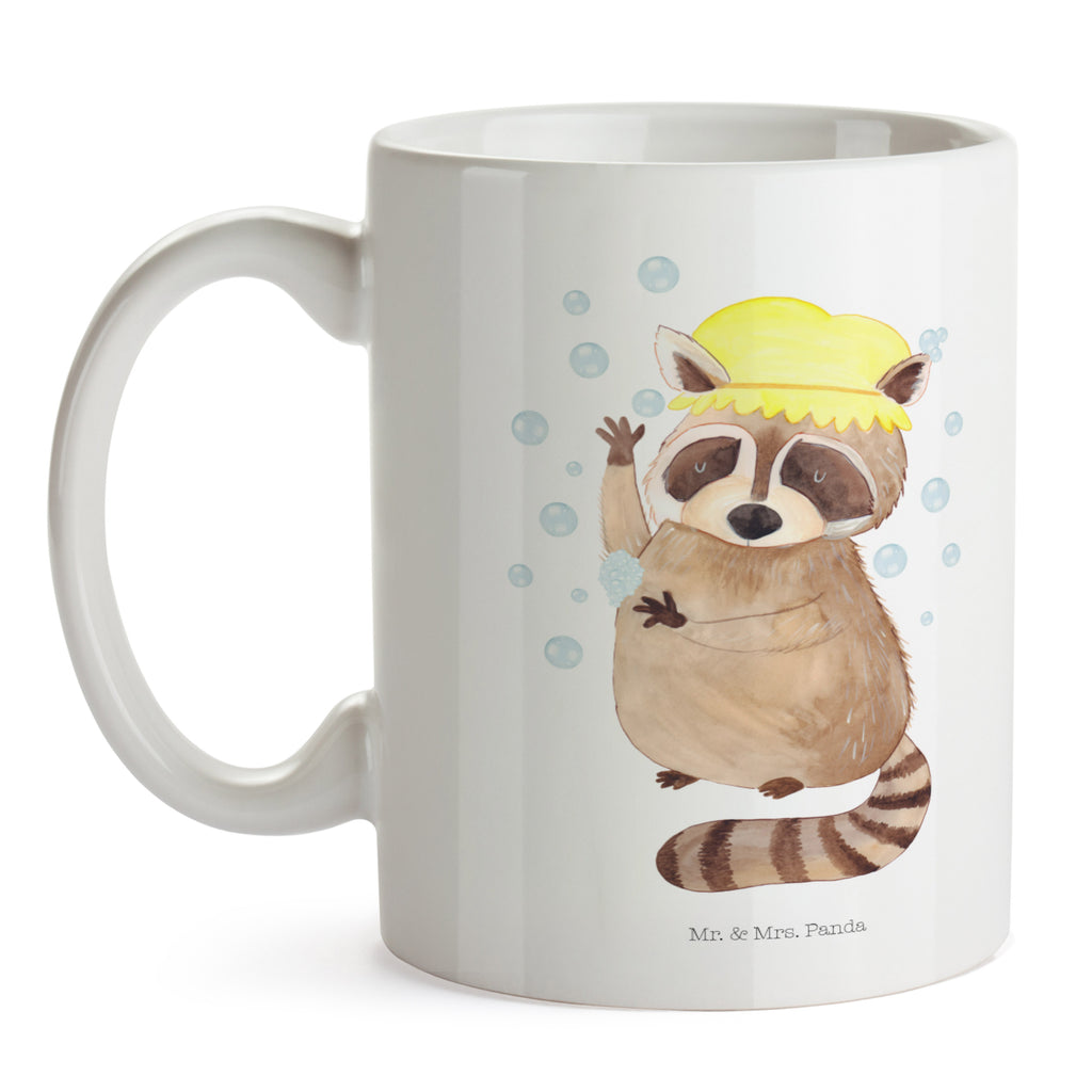 Tasse Waschbär Waschbär, Tagträumen, Plan, Fröhlich, waschen, Seifenblasen Becher, Kaffeetasse, Kaffeebecher, Tee, Frühstück, Büro  süße Tiermotive, gute Laune, lustige Sprüche, Tiere