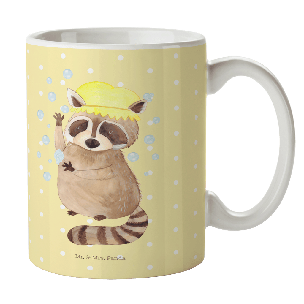 Tasse Waschbär Waschbär, Tagträumen, Plan, Fröhlich, waschen, Seifenblasen Becher, Kaffeetasse, Kaffeebecher, Tee, Frühstück, Büro  süße Tiermotive, gute Laune, lustige Sprüche, Tiere