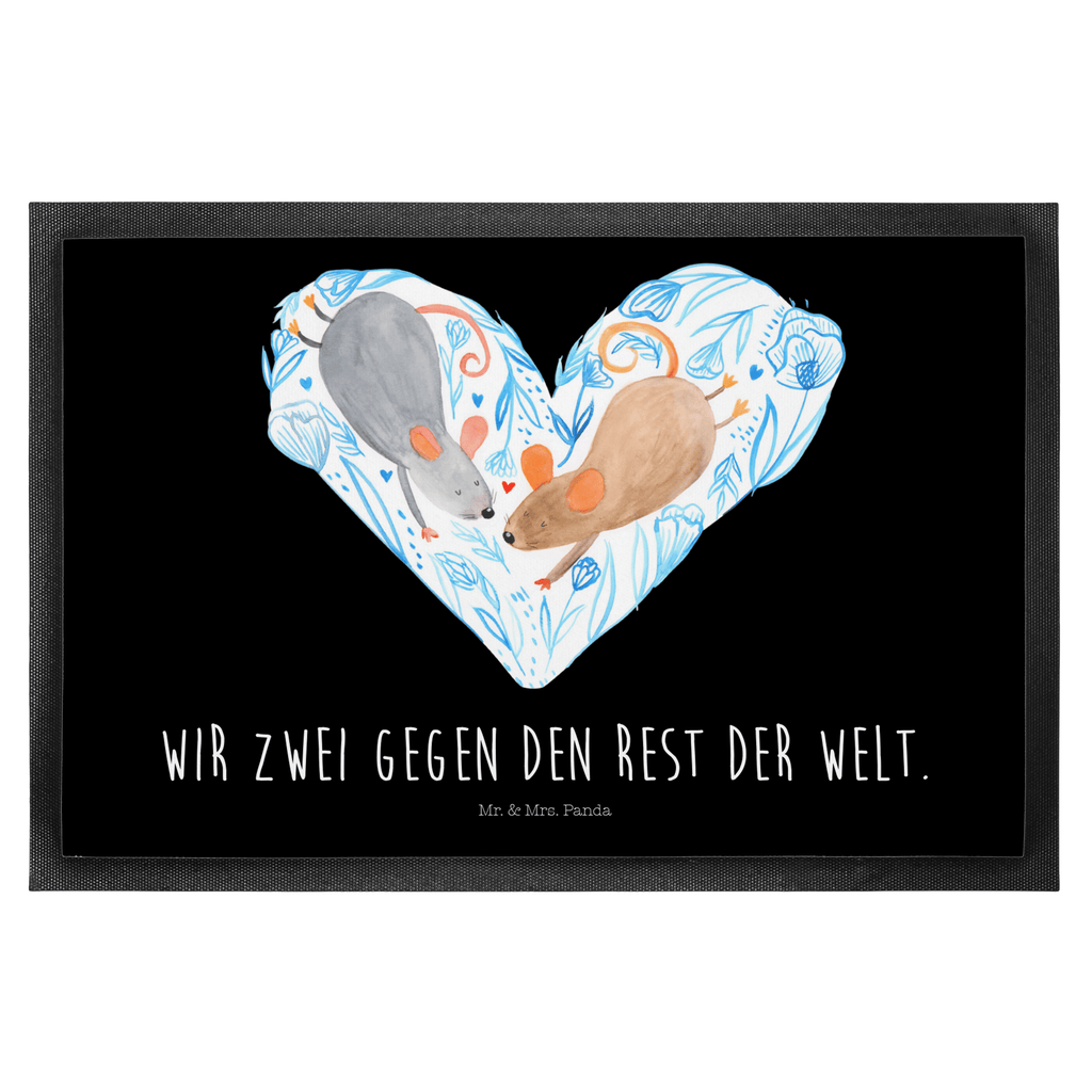 Fußmatte Mäuse Herz Liebe, Maus, Mäuse, Liebesbotschaft, Liebesbeweis, Jahrestag, Verlobung, Hochzeit, Lieblingsmensch, Gemeinsamkeit, Love, Geschenk für zwei, Liebesgeschenk Türvorleger, Schmutzmatte, Fußabtreter, Matte, Schmutzfänger, Fußabstreifer, Schmutzfangmatte, Türmatte, Motivfußmatte,  Haustürmatte, Vorleger  Liebe,  Partner, Freund, Freundin, Ehemann, Ehefrau, Heiraten, Verlobung, Heiratsantrag, Liebesgeschenk, Jahrestag, Hocheitstag