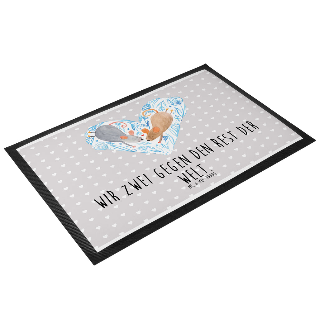 Fußmatte Mäuse Herz Liebe, Maus, Mäuse, Liebesbotschaft, Liebesbeweis, Jahrestag, Verlobung, Hochzeit, Lieblingsmensch, Gemeinsamkeit, Love, Geschenk für zwei, Liebesgeschenk Türvorleger, Schmutzmatte, Fußabtreter, Matte, Schmutzfänger, Fußabstreifer, Schmutzfangmatte, Türmatte, Motivfußmatte,  Haustürmatte, Vorleger  Liebe,  Partner, Freund, Freundin, Ehemann, Ehefrau, Heiraten, Verlobung, Heiratsantrag, Liebesgeschenk, Jahrestag, Hocheitstag