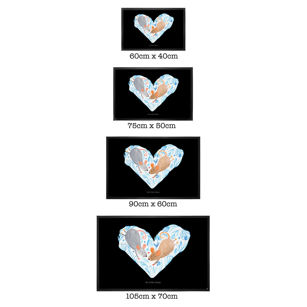 Fußmatte Mäuse Herz Liebe, Maus, Mäuse, Liebesbotschaft, Liebesbeweis, Jahrestag, Verlobung, Hochzeit, Lieblingsmensch, Gemeinsamkeit, Love, Geschenk für zwei, Liebesgeschenk Türvorleger, Schmutzmatte, Fußabtreter, Matte, Schmutzfänger, Fußabstreifer, Schmutzfangmatte, Türmatte, Motivfußmatte,  Haustürmatte, Vorleger  Liebe,  Partner, Freund, Freundin, Ehemann, Ehefrau, Heiraten, Verlobung, Heiratsantrag, Liebesgeschenk, Jahrestag, Hocheitstag