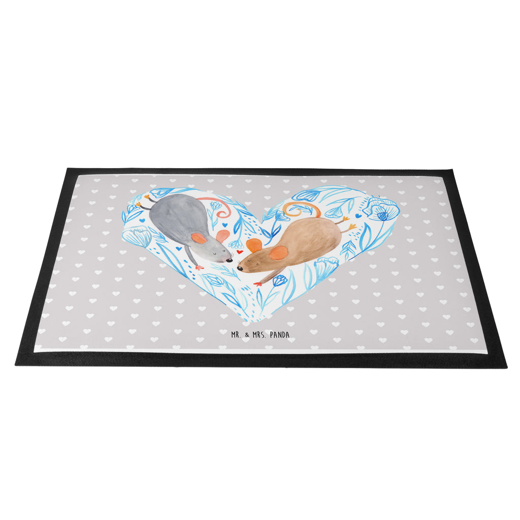 Fußmatte Mäuse Herz Liebe, Maus, Mäuse, Liebesbotschaft, Liebesbeweis, Jahrestag, Verlobung, Hochzeit, Lieblingsmensch, Gemeinsamkeit, Love, Geschenk für zwei, Liebesgeschenk Türvorleger, Schmutzmatte, Fußabtreter, Matte, Schmutzfänger, Fußabstreifer, Schmutzfangmatte, Türmatte, Motivfußmatte,  Haustürmatte, Vorleger  Liebe,  Partner, Freund, Freundin, Ehemann, Ehefrau, Heiraten, Verlobung, Heiratsantrag, Liebesgeschenk, Jahrestag, Hocheitstag