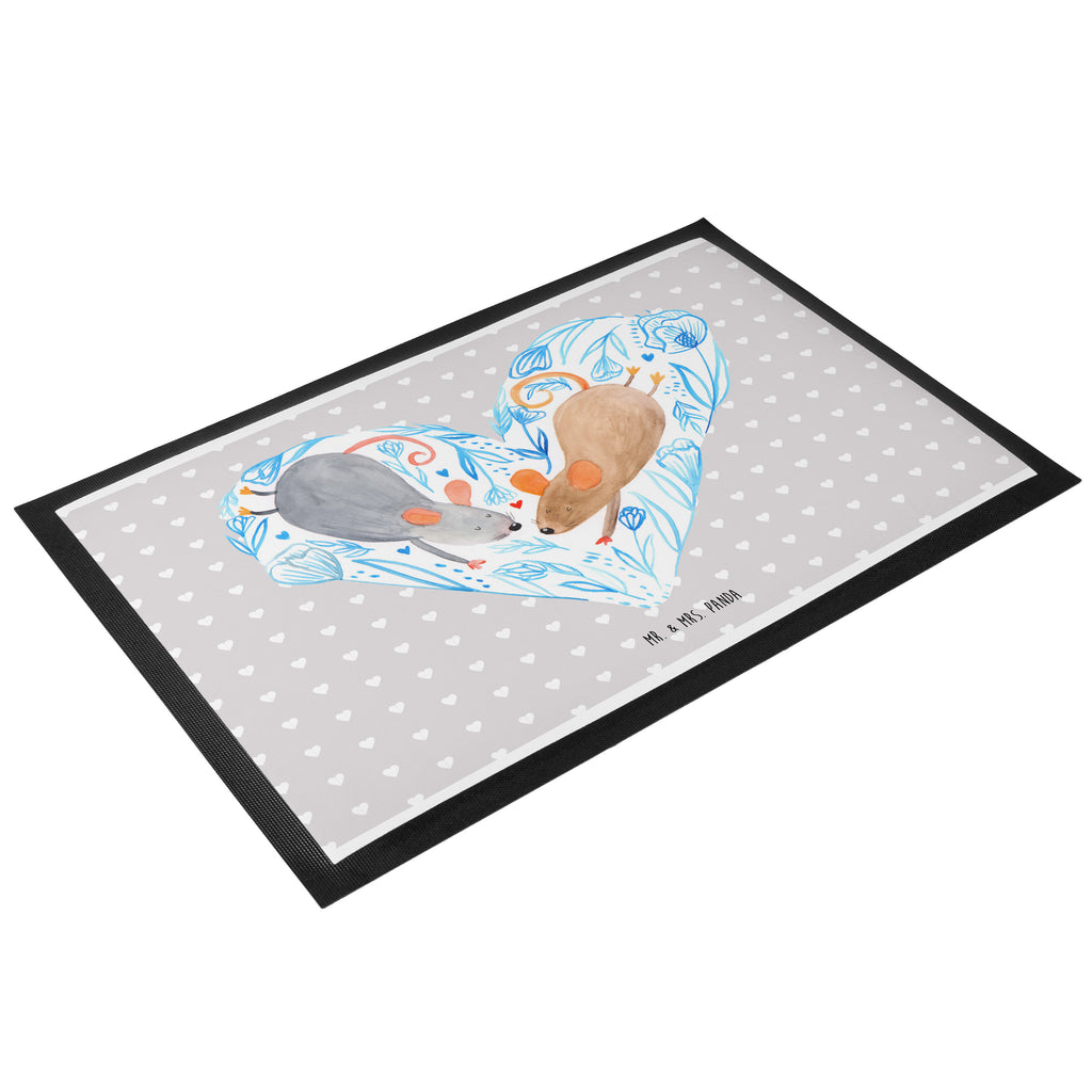 Fußmatte Mäuse Herz Liebe, Maus, Mäuse, Liebesbotschaft, Liebesbeweis, Jahrestag, Verlobung, Hochzeit, Lieblingsmensch, Gemeinsamkeit, Love, Geschenk für zwei, Liebesgeschenk Türvorleger, Schmutzmatte, Fußabtreter, Matte, Schmutzfänger, Fußabstreifer, Schmutzfangmatte, Türmatte, Motivfußmatte,  Haustürmatte, Vorleger  Liebe,  Partner, Freund, Freundin, Ehemann, Ehefrau, Heiraten, Verlobung, Heiratsantrag, Liebesgeschenk, Jahrestag, Hocheitstag