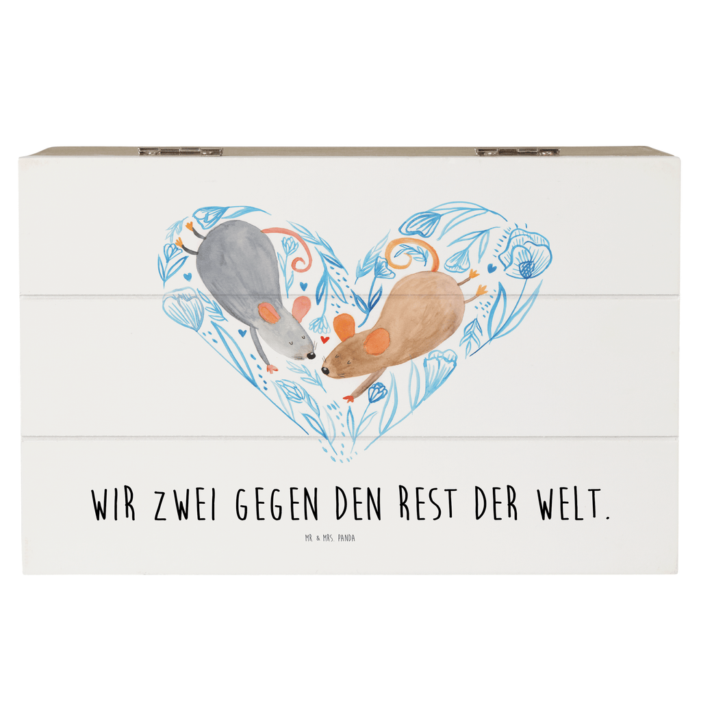 Holzkiste Mäuse Herz Holzkiste, Kiste, Schatzkiste, Truhe, Schatulle, XXL, Erinnerungsbox, Erinnerungskiste, Dekokiste, Aufbewahrungsbox, Liebe, Partner, Freund, Freundin, Ehemann, Ehefrau, Heiraten, Verlobung, Heiratsantrag, Liebesgeschenk, Jahrestag, Hocheitstag, Maus, Mäuse, Liebesbotschaft, Liebesbeweis, Hochzeit, Lieblingsmensch, Gemeinsamkeit, Love, Geschenk für zwei