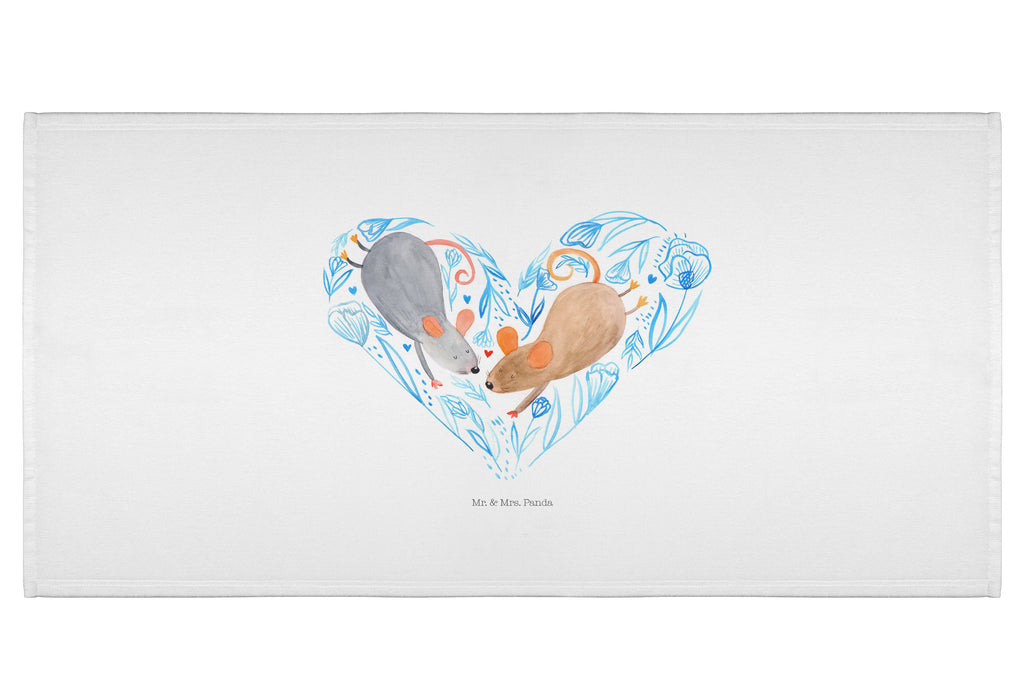50 x 100 Handtuch Mäuse Herz Handtuch, Badehandtuch, Badezimmer, Handtücher, groß, Kinder, Baby, Liebe, Partner, Freund, Freundin, Ehemann, Ehefrau, Heiraten, Verlobung, Heiratsantrag, Liebesgeschenk, Jahrestag, Hocheitstag, Maus, Mäuse, Liebesbotschaft, Liebesbeweis, Hochzeit, Lieblingsmensch, Gemeinsamkeit, Love, Geschenk für zwei