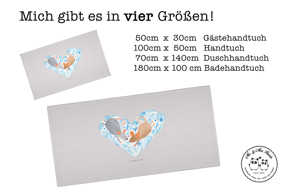 50 x 100 Handtuch Mäuse Herz Handtuch, Badehandtuch, Badezimmer, Handtücher, groß, Kinder, Baby, Liebe, Partner, Freund, Freundin, Ehemann, Ehefrau, Heiraten, Verlobung, Heiratsantrag, Liebesgeschenk, Jahrestag, Hocheitstag, Maus, Mäuse, Liebesbotschaft, Liebesbeweis, Hochzeit, Lieblingsmensch, Gemeinsamkeit, Love, Geschenk für zwei