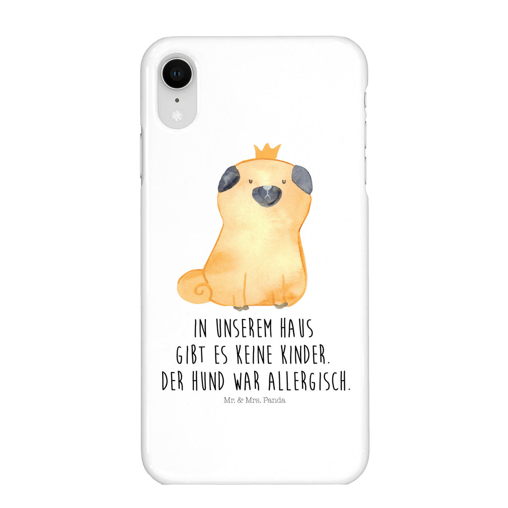 Iphone XR Handyhülle Mops Krone Iphone XR Handyhülle, Iphone XR, Handyhülle, Premium Kunststoff, Hund, Hundemotiv, Haustier, Hunderasse, Tierliebhaber, Hundebesitzer, Sprüche, Mops, allergisch, kinderlos, Hausregel, Hundebesitzer. Spruch, lustig