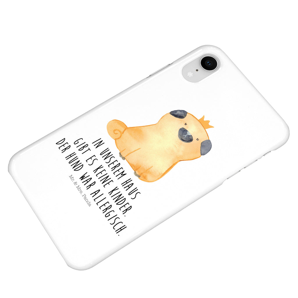 Iphone XR Handyhülle Mops Krone Iphone XR Handyhülle, Iphone XR, Handyhülle, Premium Kunststoff, Hund, Hundemotiv, Haustier, Hunderasse, Tierliebhaber, Hundebesitzer, Sprüche, Mops, allergisch, kinderlos, Hausregel, Hundebesitzer. Spruch, lustig