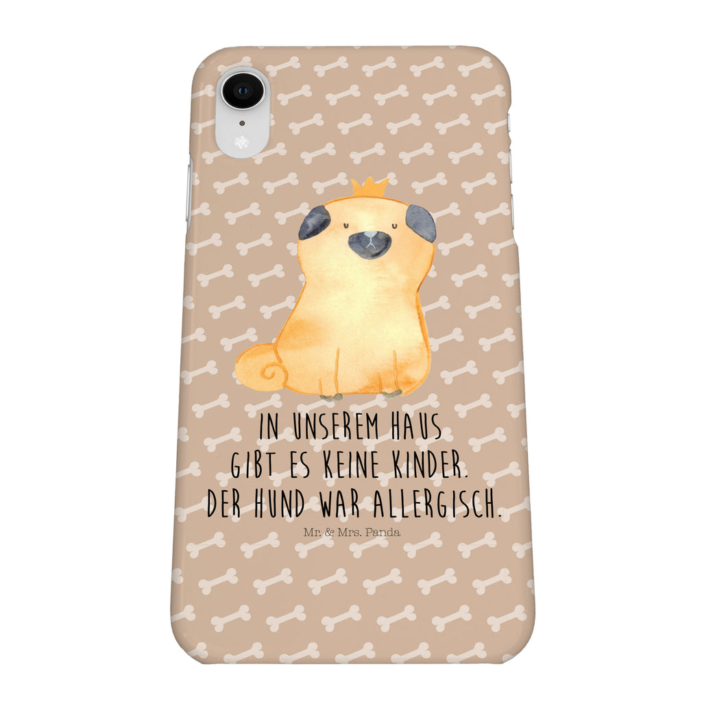 Iphone XR Handyhülle Mops Krone Iphone XR Handyhülle, Iphone XR, Handyhülle, Premium Kunststoff, Hund, Hundemotiv, Haustier, Hunderasse, Tierliebhaber, Hundebesitzer, Sprüche, Mops, allergisch, kinderlos, Hausregel, Hundebesitzer. Spruch, lustig