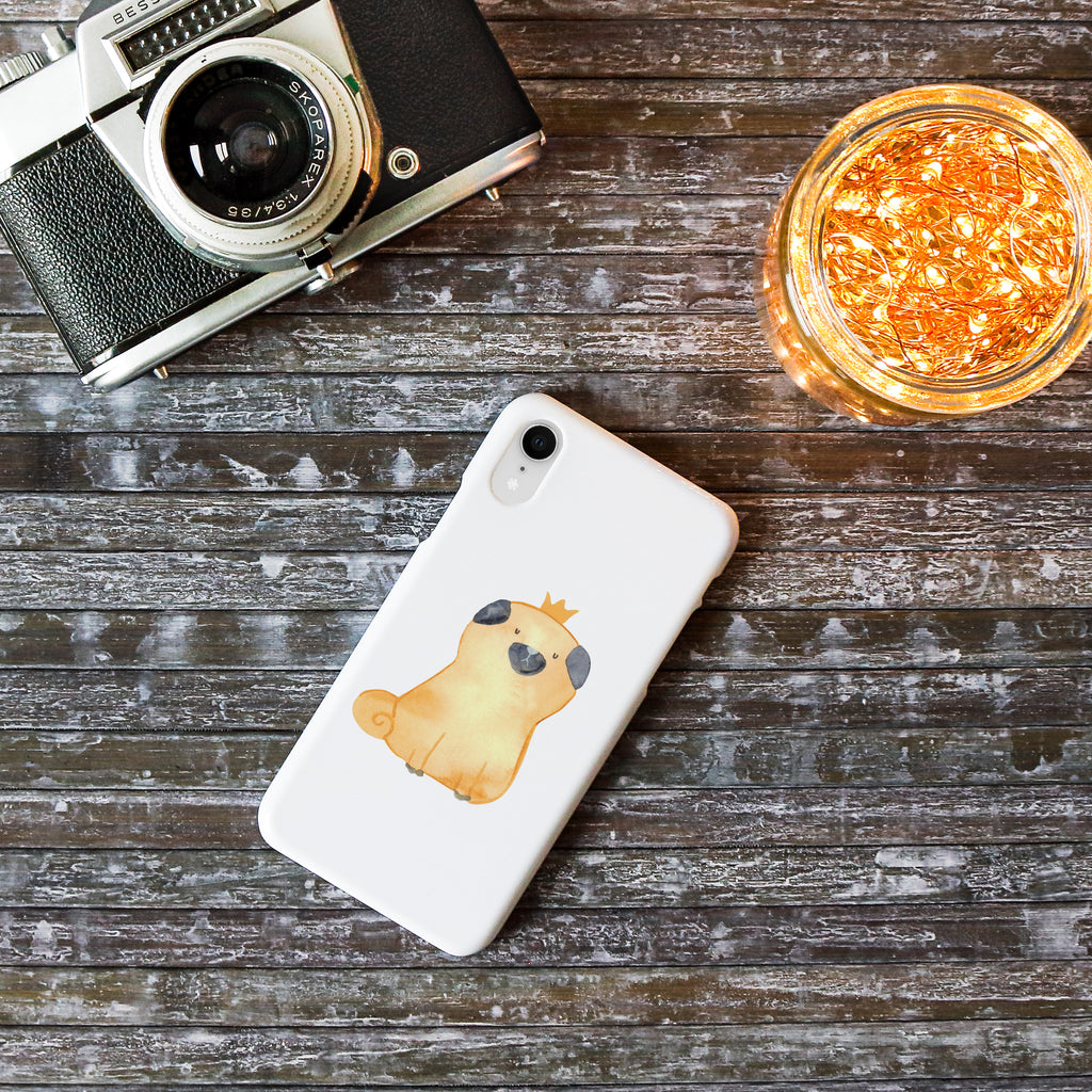 Iphone XR Handyhülle Mops Krone Iphone XR Handyhülle, Iphone XR, Handyhülle, Premium Kunststoff, Hund, Hundemotiv, Haustier, Hunderasse, Tierliebhaber, Hundebesitzer, Sprüche, Mops, allergisch, kinderlos, Hausregel, Hundebesitzer. Spruch, lustig