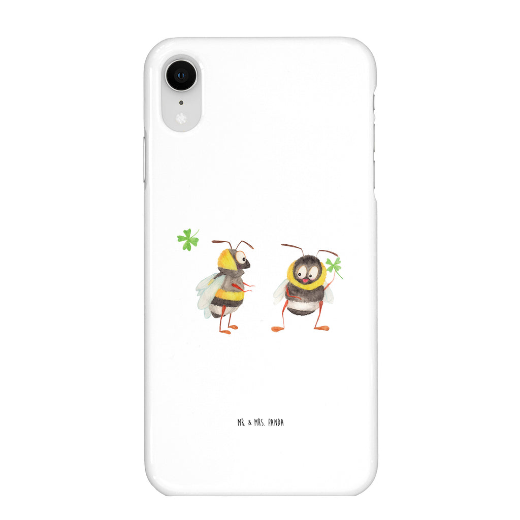 Iphone XR Handyhülle Hummeln mit Kleeblatt Iphone XR Handyhülle, Iphone XR, Handyhülle, Premium Kunststoff, süße Tiermotive, gute Laune, lustige Sprüche, Tiere, Hummel, Biene, Spruch positiv, Biene Deko, Spruch schön, glücklich sein, glücklich werden, Spruch fröhlich