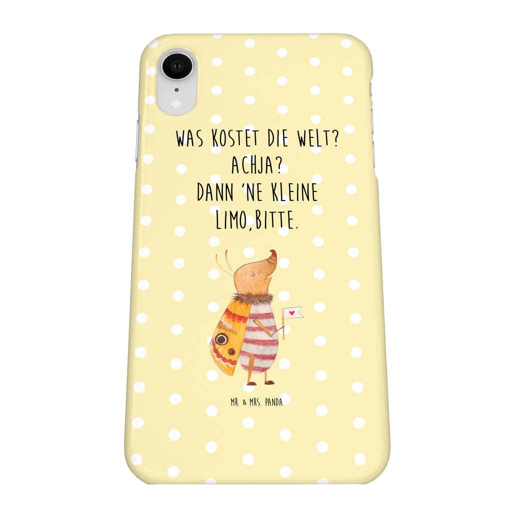 Iphone XR Handyhülle Nachtfalter mit Fähnchen Iphone XR Handyhülle, Iphone XR, Handyhülle, Premium Kunststoff, süße Tiermotive, gute Laune, lustige Sprüche, Tiere, Nachtfalter, Käfer, Spruch lustig, Spruch witzig, süß, niedlich, Küche Deko, Was kostet die Welt