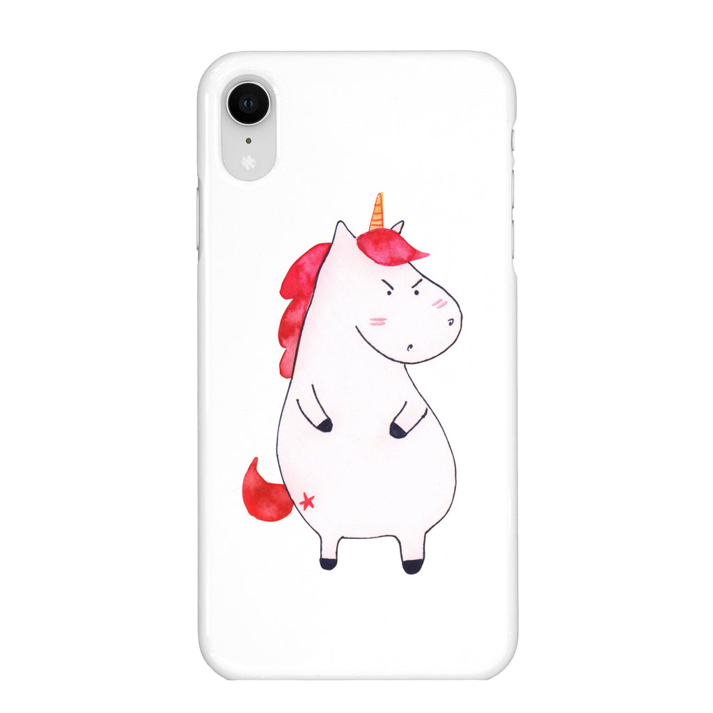Iphone XR Handyhülle Einhorn wütend Iphone XR Handyhülle, Iphone XR, Handyhülle, Premium Kunststoff, Einhorn, Einhörner, Einhorn Deko, Pegasus, Unicorn, Realität, Ansage, lustlos, nein, Büro, Arbeit, wütend, dumme Fragen, lustig, Spaß, Geschenk