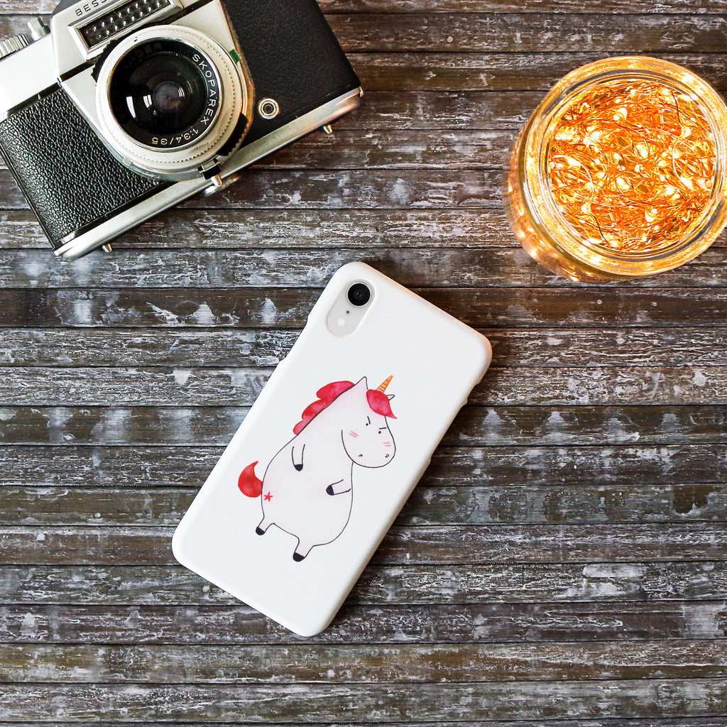 Iphone XR Handyhülle Einhorn wütend Iphone XR Handyhülle, Iphone XR, Handyhülle, Premium Kunststoff, Einhorn, Einhörner, Einhorn Deko, Pegasus, Unicorn, Realität, Ansage, lustlos, nein, Büro, Arbeit, wütend, dumme Fragen, lustig, Spaß, Geschenk