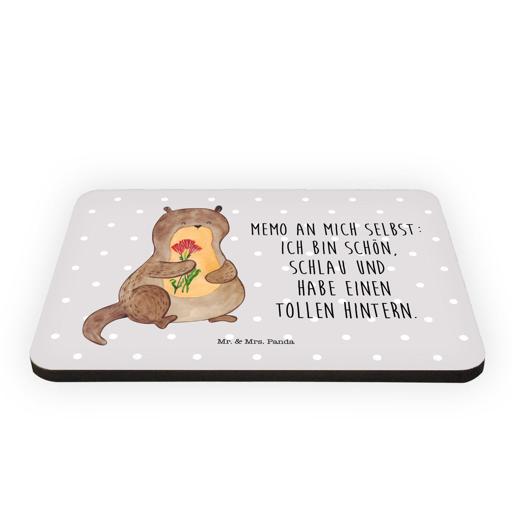 Magnet Otter Blumenstrauß Kühlschrankmagnet, Pinnwandmagnet, Souvenir Magnet, Motivmagnete, Dekomagnet, Whiteboard Magnet, Notiz Magnet, Kühlschrank Dekoration, Otter, Fischotter, Seeotter, Otter Seeotter See Otter