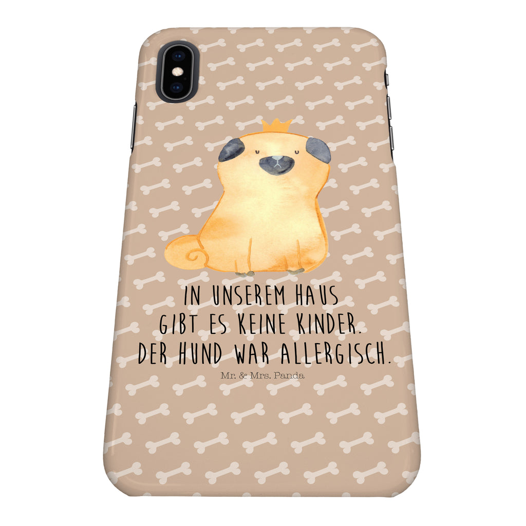 Iphone XS Handyhülle Mops Krone Iphone XS Handyhülle, Handyhülle, Iphone XS, Smartphone, Hülle, Hund, Hundemotiv, Haustier, Hunderasse, Tierliebhaber, Hundebesitzer, Sprüche, Mops, allergisch, kinderlos, Hausregel, Hundebesitzer. Spruch, lustig