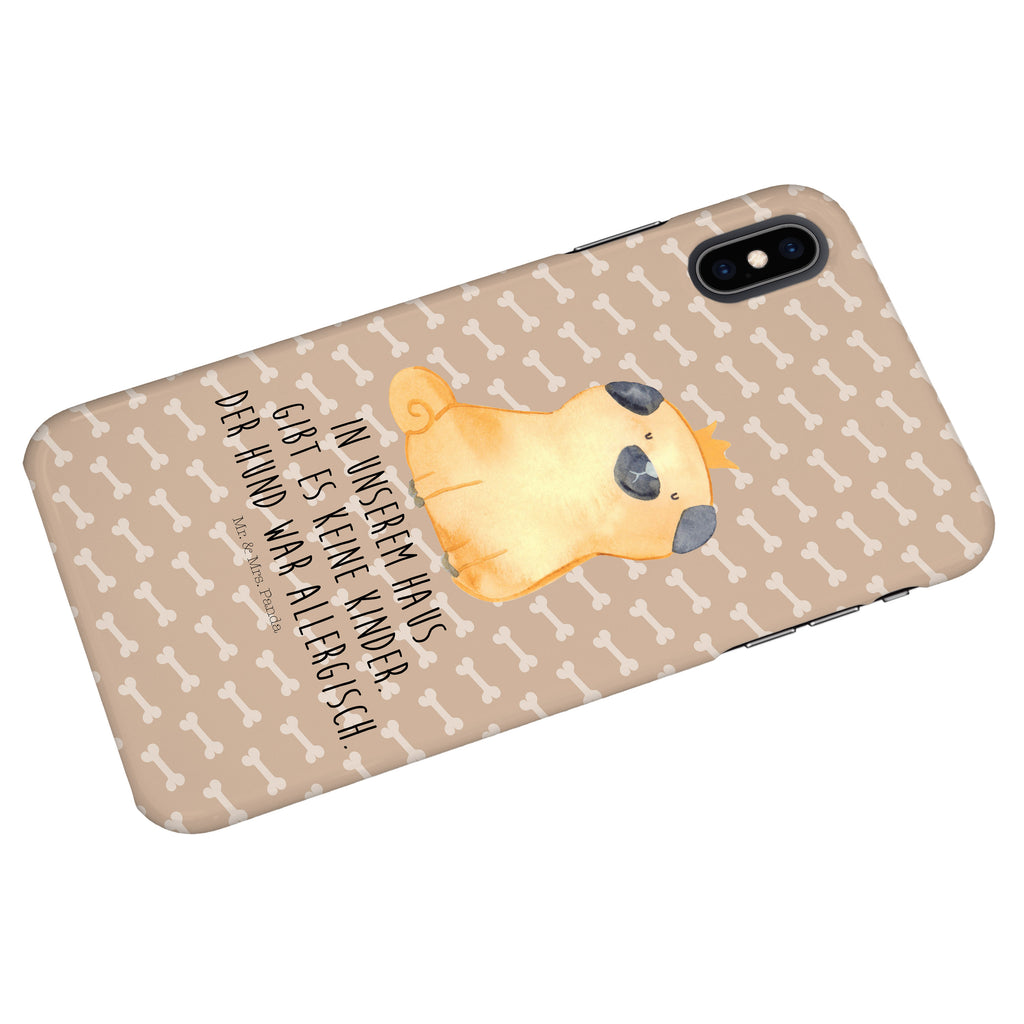 Iphone XS Handyhülle Mops Krone Iphone XS Handyhülle, Handyhülle, Iphone XS, Smartphone, Hülle, Hund, Hundemotiv, Haustier, Hunderasse, Tierliebhaber, Hundebesitzer, Sprüche, Mops, allergisch, kinderlos, Hausregel, Hundebesitzer. Spruch, lustig