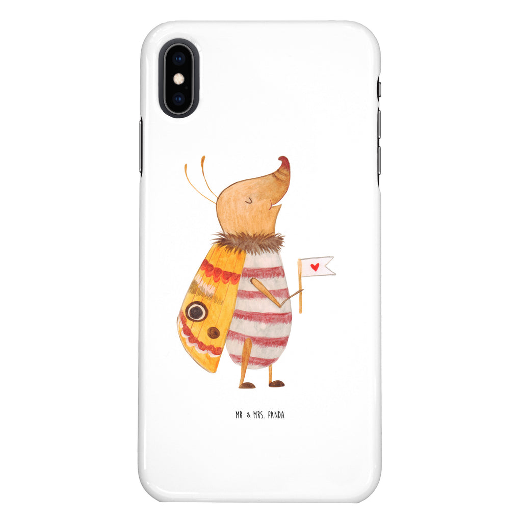 Iphone XS Handyhülle Nachtfalter mit Fähnchen Iphone XS Handyhülle, Handyhülle, Iphone XS, Smartphone, Hülle, süße Tiermotive, gute Laune, lustige Sprüche, Tiere, Nachtfalter, Käfer, Spruch lustig, Spruch witzig, süß, niedlich, Küche Deko, Was kostet die Welt