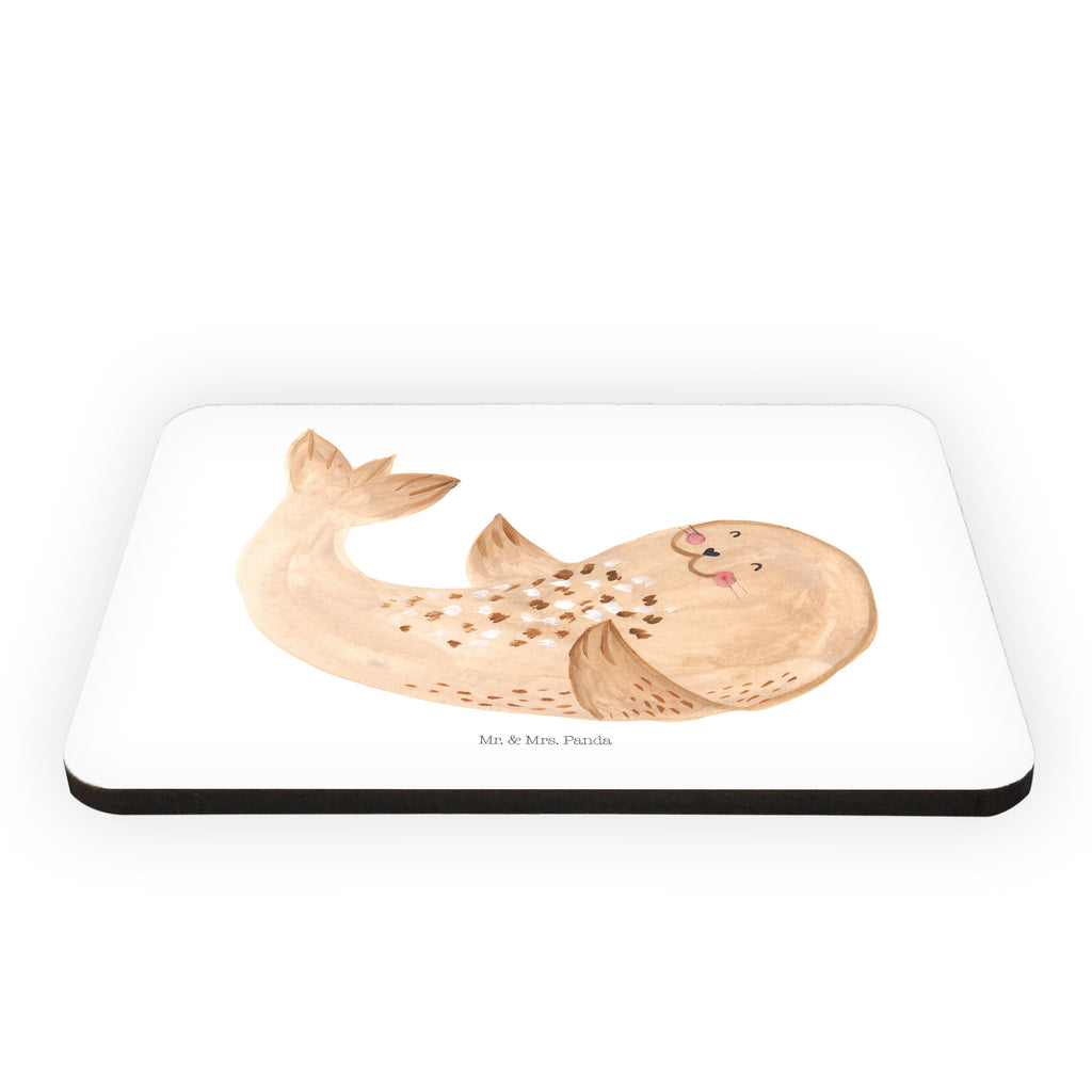 Magnet Robbe liegend Kühlschrankmagnet, Pinnwandmagnet, Souvenir Magnet, Motivmagnete, Dekomagnet, Whiteboard Magnet, Notiz Magnet, Kühlschrank Dekoration, Tiermotive, Gute Laune, lustige Sprüche, Tiere, Robbe, Robben, Seehund, Strand, Meerestier, Ostsee, Nordsee, Lachen, Freude