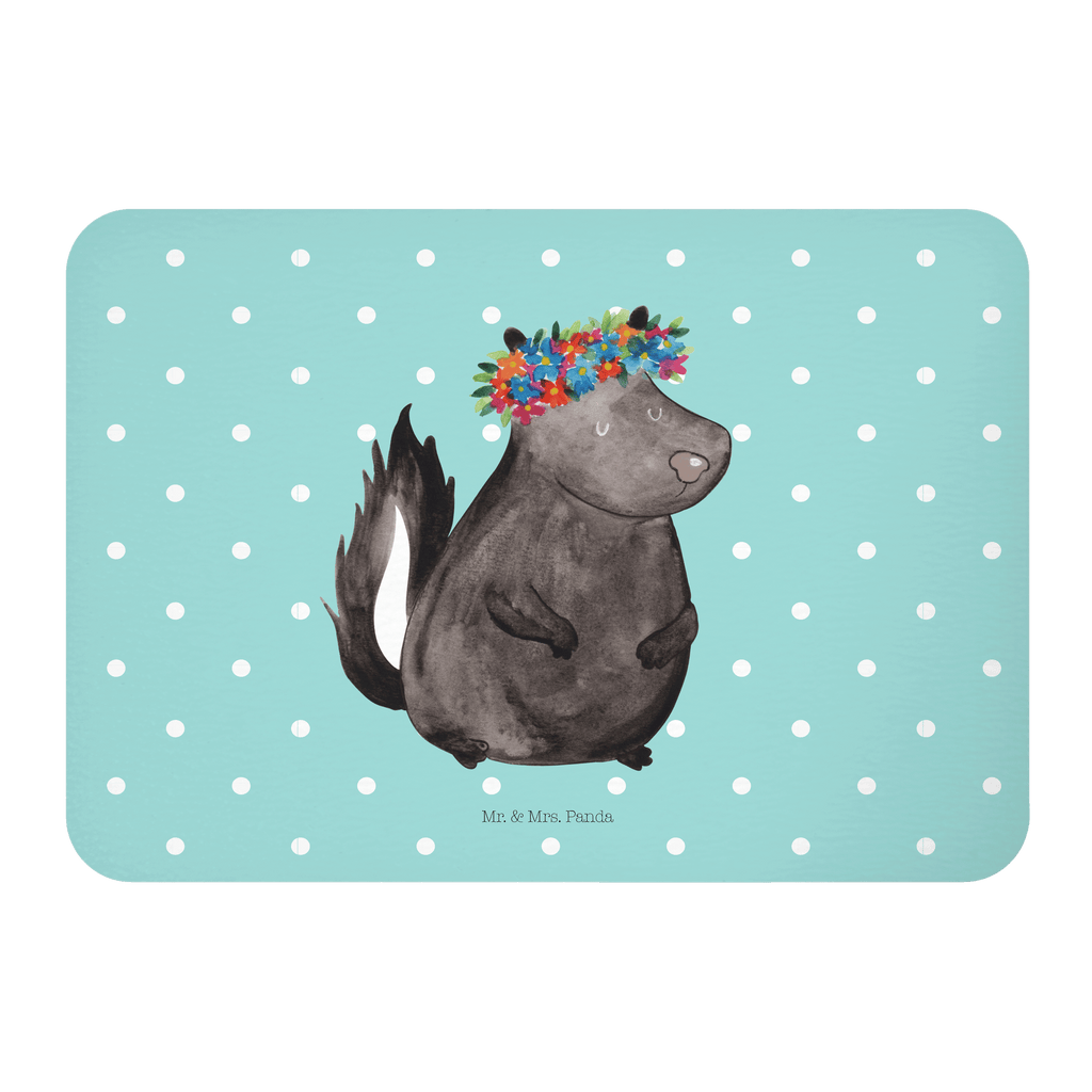 Magnet Stinktier Blumenmaedchen Kühlschrankmagnet, Pinnwandmagnet, Souvenir Magnet, Motivmagnete, Dekomagnet, Whiteboard Magnet, Notiz Magnet, Kühlschrank Dekoration, Stinktier, Skunk, Wildtier, Raubtier, Stinker, Stinki, Yoga, Namaste, Lebe, Liebe, Lache