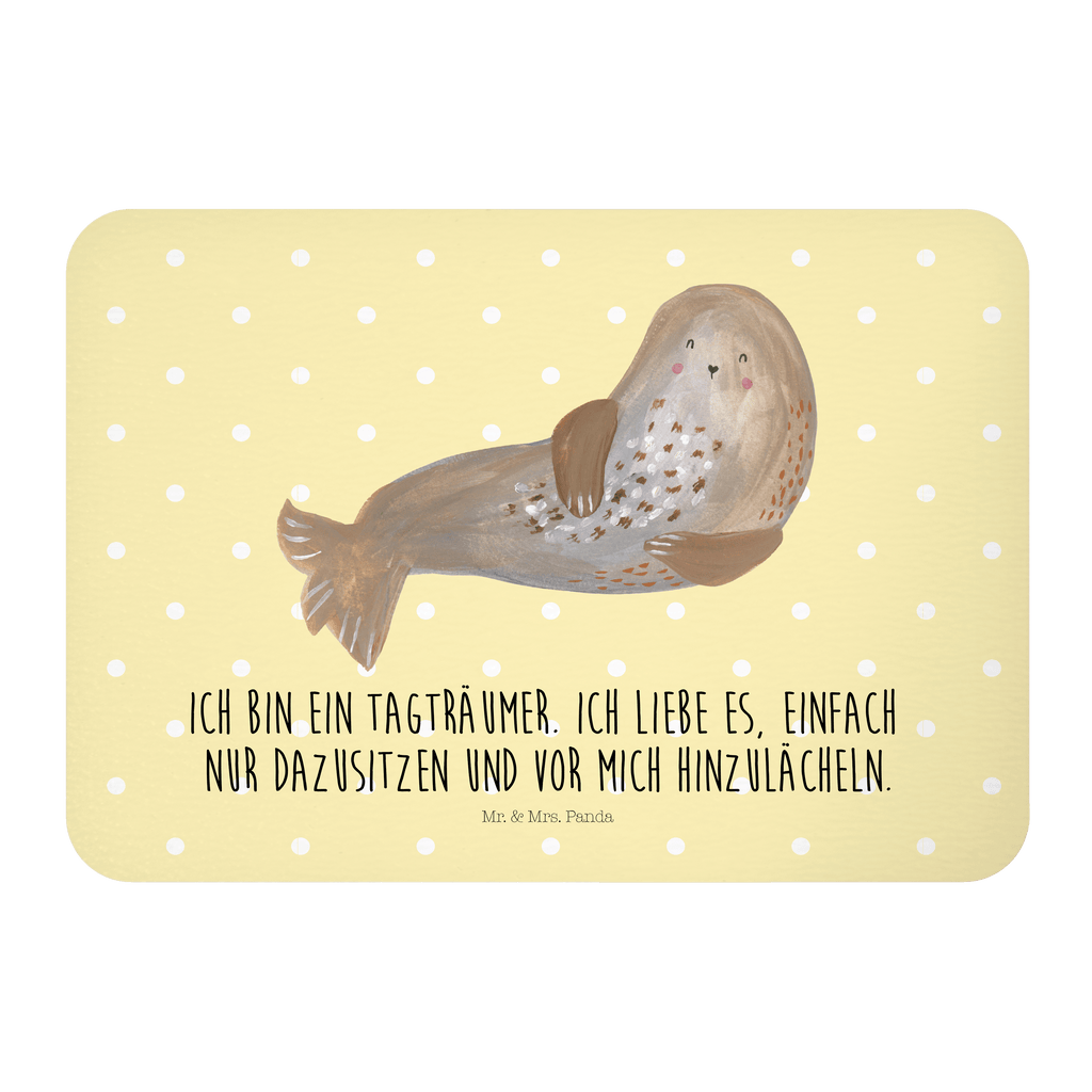 Magnet Robbe lachend Kühlschrankmagnet, Pinnwandmagnet, Souvenir Magnet, Motivmagnete, Dekomagnet, Whiteboard Magnet, Notiz Magnet, Kühlschrank Dekoration, Tiermotive, Gute Laune, lustige Sprüche, Tiere, Robbe, Robben, Seehund, Strand, Meerestier, Ostsee, Nordsee