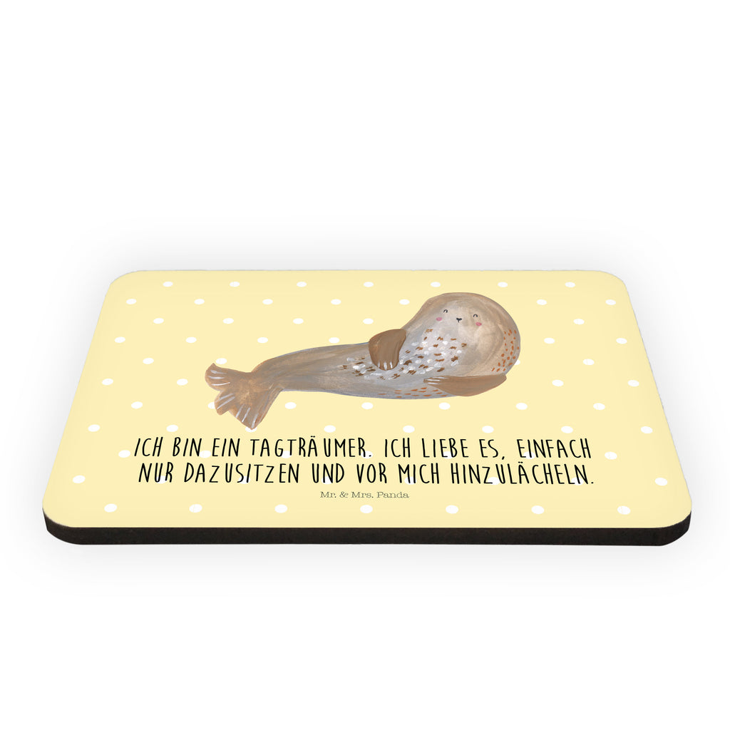 Magnet Robbe lachend Kühlschrankmagnet, Pinnwandmagnet, Souvenir Magnet, Motivmagnete, Dekomagnet, Whiteboard Magnet, Notiz Magnet, Kühlschrank Dekoration, Tiermotive, Gute Laune, lustige Sprüche, Tiere, Robbe, Robben, Seehund, Strand, Meerestier, Ostsee, Nordsee