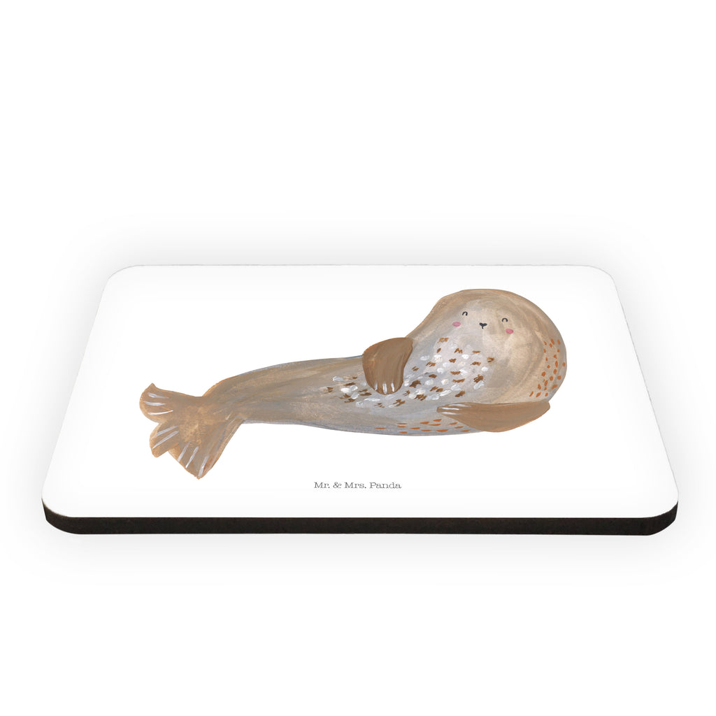 Magnet Robbe lachend Kühlschrankmagnet, Pinnwandmagnet, Souvenir Magnet, Motivmagnete, Dekomagnet, Whiteboard Magnet, Notiz Magnet, Kühlschrank Dekoration, Tiermotive, Gute Laune, lustige Sprüche, Tiere, Robbe, Robben, Seehund, Strand, Meerestier, Ostsee, Nordsee