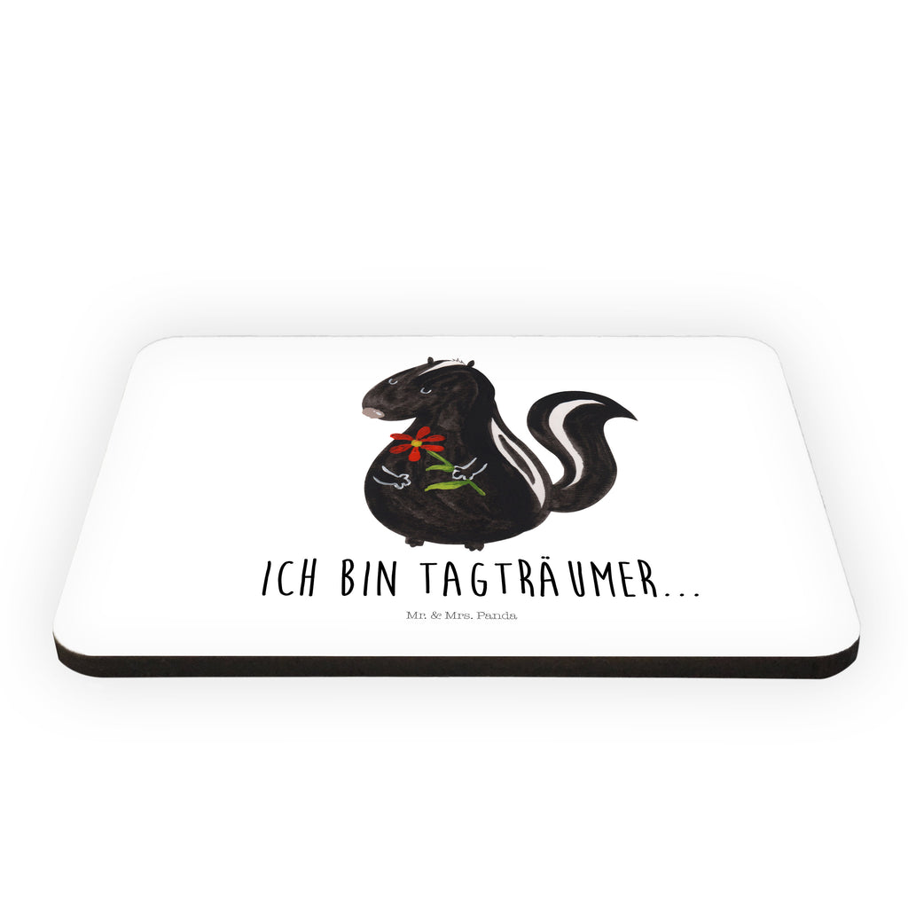 Magnet Stinktier Blume Kühlschrankmagnet, Pinnwandmagnet, Souvenir Magnet, Motivmagnete, Dekomagnet, Whiteboard Magnet, Notiz Magnet, Kühlschrank Dekoration, Stinktier, Skunk, Wildtier, Raubtier, Stinker, Stinki, Tagträumer, verträumt, Dreams, Träume