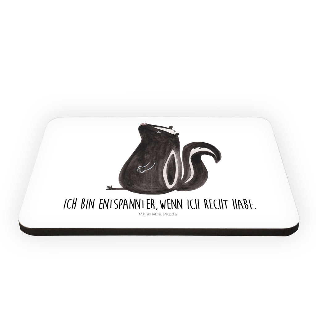 Magnet Stinktier sitzend Kühlschrankmagnet, Pinnwandmagnet, Souvenir Magnet, Motivmagnete, Dekomagnet, Whiteboard Magnet, Notiz Magnet, Kühlschrank Dekoration, Stinktier, Skunk, Wildtier, Raubtier, Stinker, Stinki, Spruch, Büro, Recht, Besserwisser