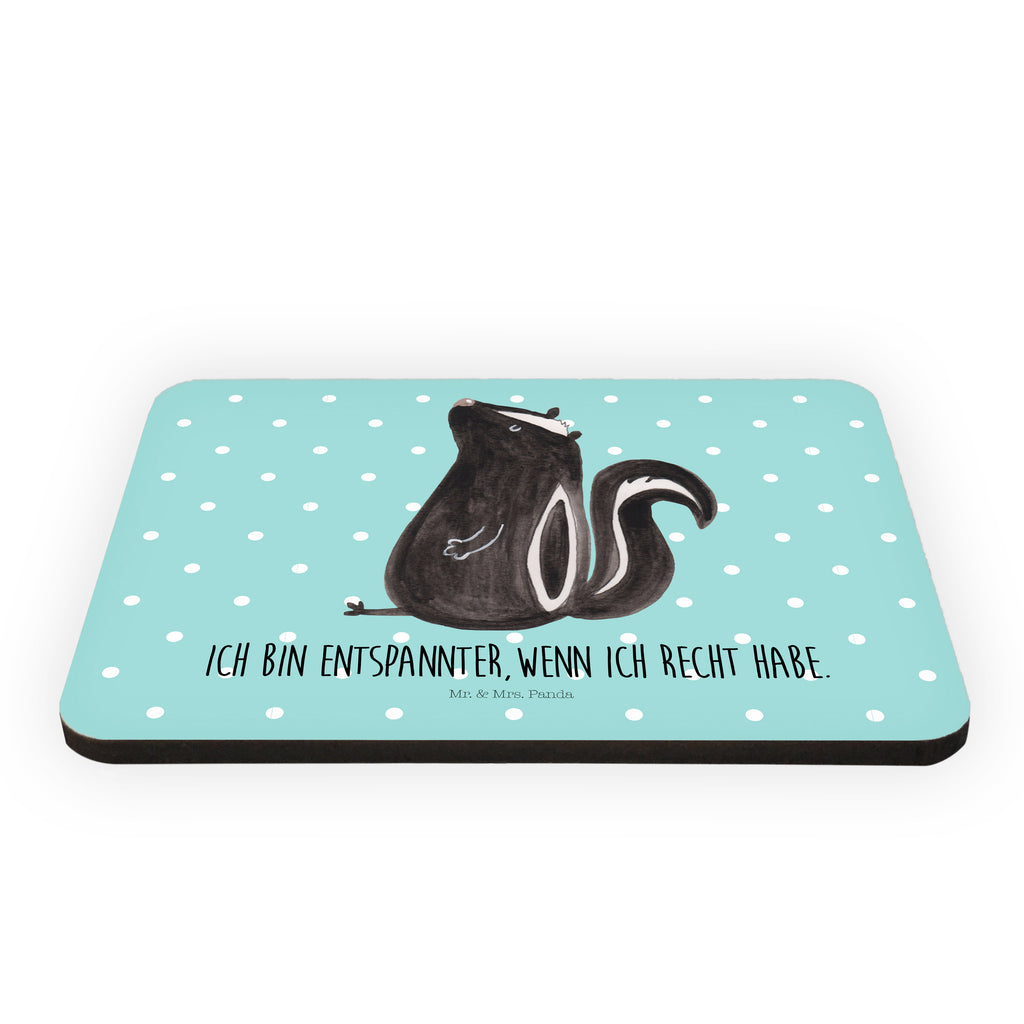 Magnet Stinktier sitzend Kühlschrankmagnet, Pinnwandmagnet, Souvenir Magnet, Motivmagnete, Dekomagnet, Whiteboard Magnet, Notiz Magnet, Kühlschrank Dekoration, Stinktier, Skunk, Wildtier, Raubtier, Stinker, Stinki, Spruch, Büro, Recht, Besserwisser