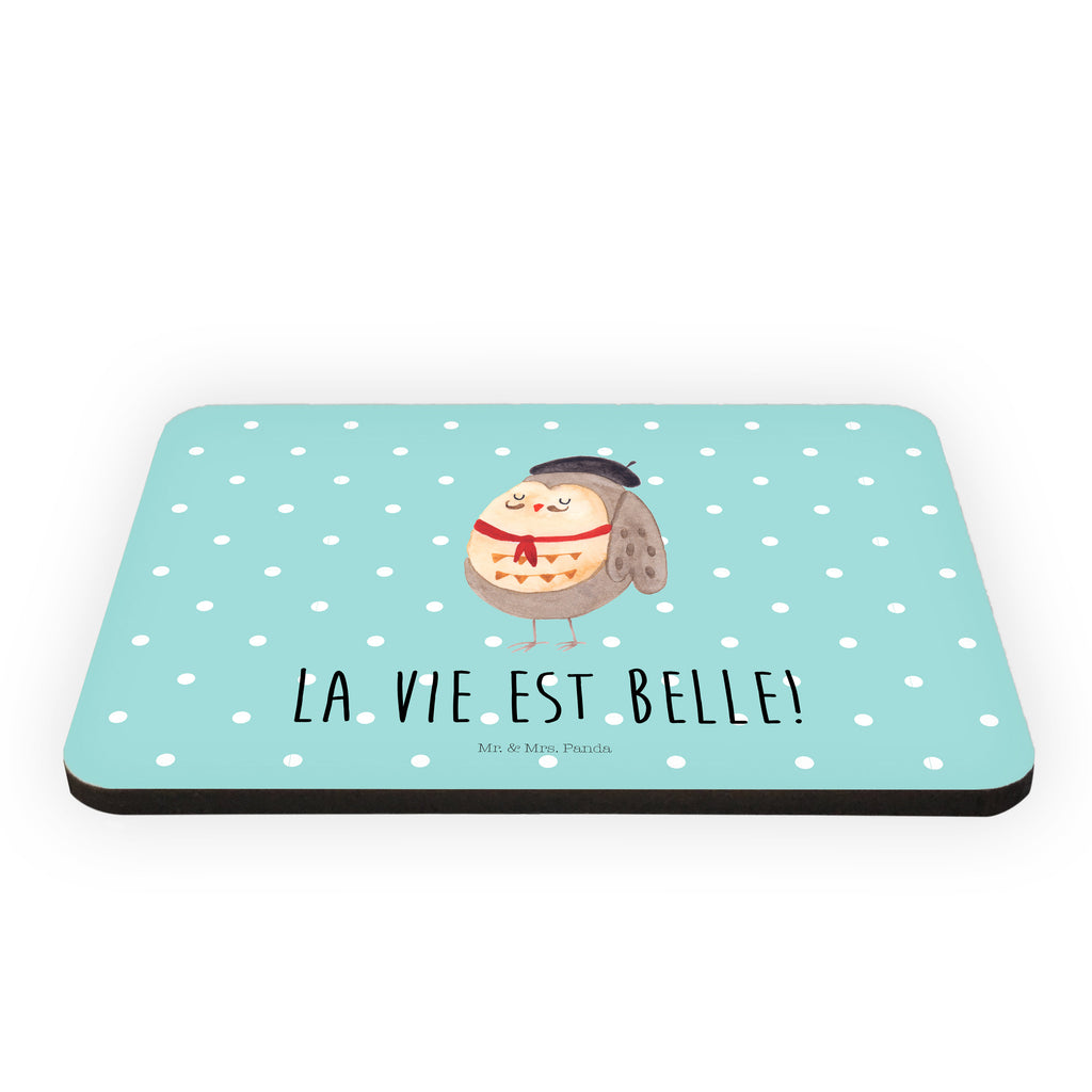 Magnet Eule Französisch Kühlschrankmagnet, Pinnwandmagnet, Souvenir Magnet, Motivmagnete, Dekomagnet, Whiteboard Magnet, Notiz Magnet, Kühlschrank Dekoration, Eule, Eulen, Eule Deko, Owl, hibou, La vie est belle, das Leben ist schön, Spruch schön, Spruch Französisch, Frankreich