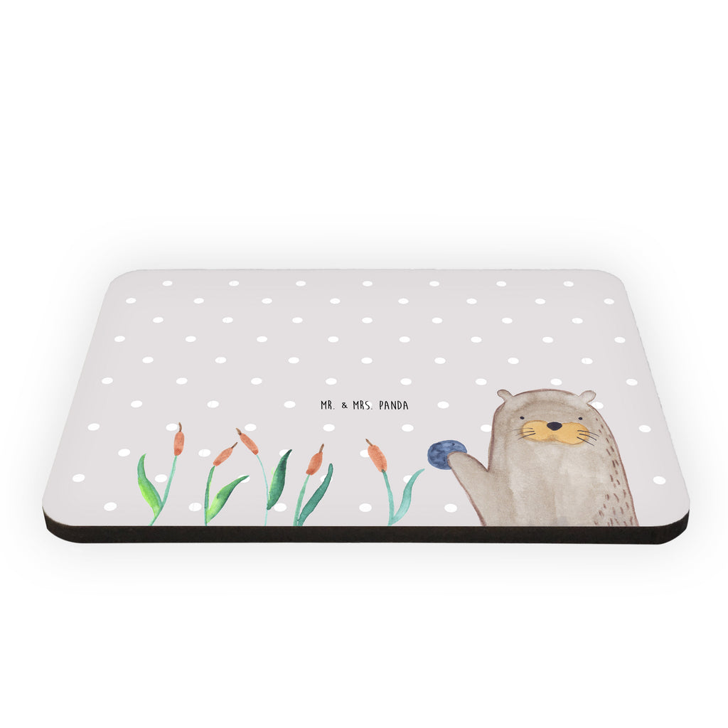 Magnet Otter mit Stein Kühlschrankmagnet, Pinnwandmagnet, Souvenir Magnet, Motivmagnete, Dekomagnet, Whiteboard Magnet, Notiz Magnet, Kühlschrank Dekoration, Otter, Fischotter, Seeotter, Otter Seeotter See Otter