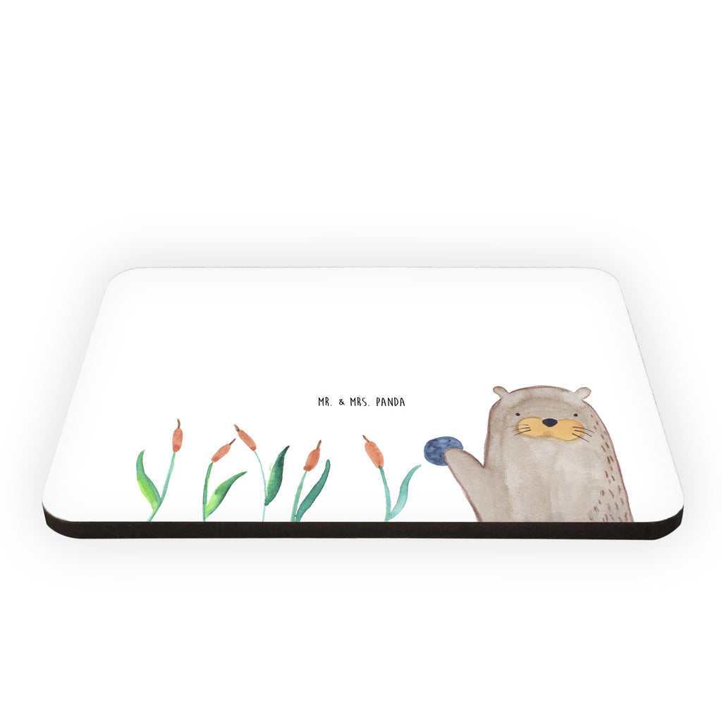 Magnet Otter mit Stein Kühlschrankmagnet, Pinnwandmagnet, Souvenir Magnet, Motivmagnete, Dekomagnet, Whiteboard Magnet, Notiz Magnet, Kühlschrank Dekoration, Otter, Fischotter, Seeotter, Otter Seeotter See Otter