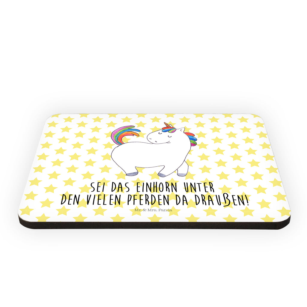 Magnet Einhorn stolzierend Kühlschrankmagnet, Pinnwandmagnet, Souvenir Magnet, Motivmagnete, Dekomagnet, Whiteboard Magnet, Notiz Magnet, Kühlschrank Dekoration, Einhorn, Einhörner, Einhorn Deko, Pegasus, Unicorn, stolz, anders, bunt, Pferd, Reiter, Reiten, Freundin, Geschenk