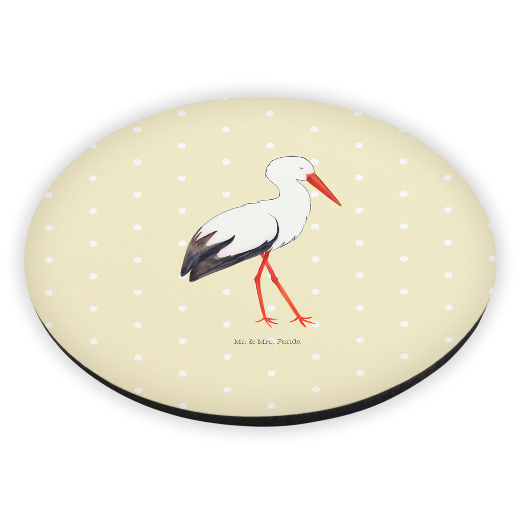 Rund Magnet Storch Kühlschrankmagnet, Pinnwandmagnet, Souvenir Magnet, Motivmagnete, Dekomagnet, Whiteboard Magnet, Notiz Magnet, Kühlschrank Dekoration, Tiermotive, Gute Laune, lustige Sprüche, Tiere, Storch, Störche, Schwangerschaft, Geburt, Mutter, Mütter, Mutter werden, Schwanger, Babybauch, Baby