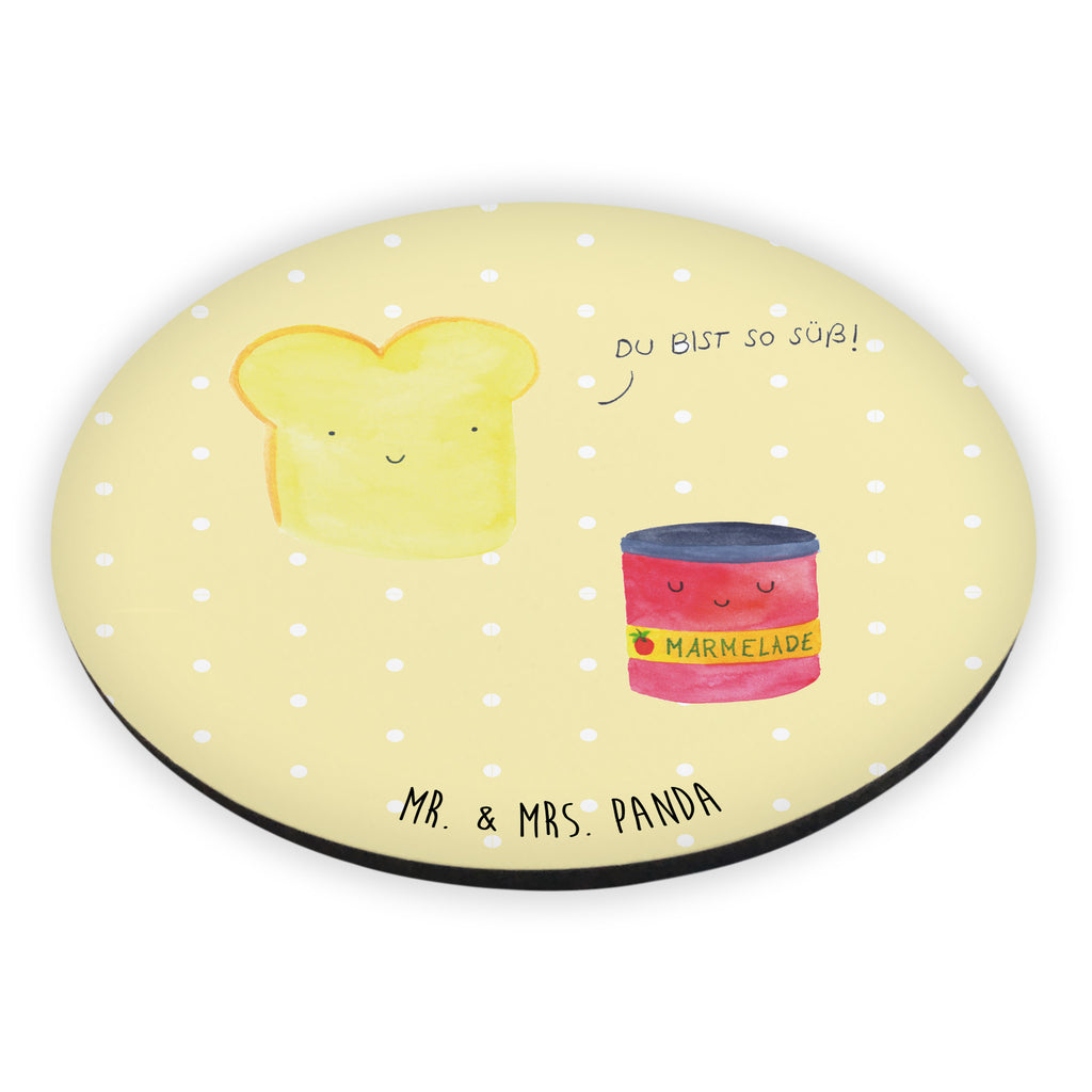 Rund Magnet Toast & Marmelade Kühlschrankmagnet, Pinnwandmagnet, Souvenir Magnet, Motivmagnete, Dekomagnet, Whiteboard Magnet, Notiz Magnet, Kühlschrank Dekoration, Tiermotive, Gute Laune, lustige Sprüche, Tiere, Toast, Marmelade, Dreamteam, süße Postkarte, süß, Küche Deko, Küche Spruch, Frühstück Einladung, Brot, Toastbrot