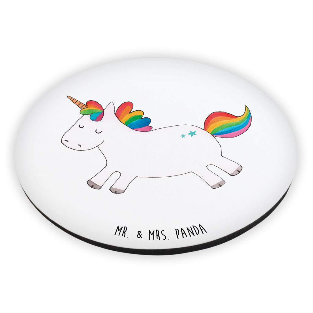Rund Magnet Einhorn Happy Kühlschrankmagnet, Pinnwandmagnet, Souvenir Magnet, Motivmagnete, Dekomagnet, Whiteboard Magnet, Notiz Magnet, Kühlschrank Dekoration, Einhorn, Einhörner, Einhorn Deko, Pegasus, Unicorn, glücklich, fröhlich, Spaß, Freude, Lebensfreude, witzig, spannend, Lächeln, Lachen