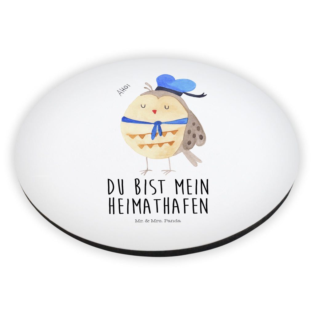 Rund Magnet Eule Matrosen Kühlschrankmagnet, Pinnwandmagnet, Souvenir Magnet, Motivmagnete, Dekomagnet, Whiteboard Magnet, Notiz Magnet, Kühlschrank Dekoration, Eule, Eule Spruch, Eule Deko, Owl, Wortspiel lustig, Matrose, Freundin, Ehe, Seefahrer, Heimathafen, Hochzeitstag Geschenk